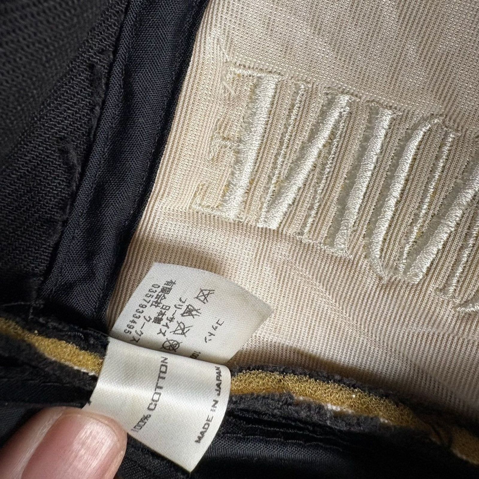 Japanese Brand × Number (N)ine × Vintage 🇯🇵2006 NUMBER (N)INE FUCK YOU Embroidered Cap Size ONE SIZE - 11 Thumbnail