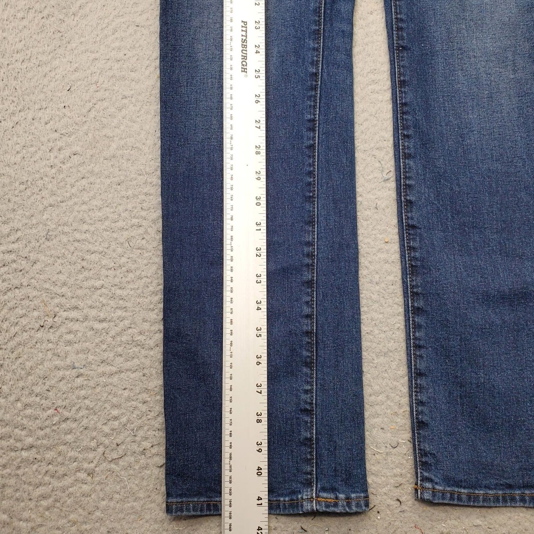 J.Crew J.CREW Jeans Mens 34 Denim 5-Pockets Slim Fit Straight Leg Blue Size 34 Mens Size US 34 / EU 50 - 3 Thumbnail