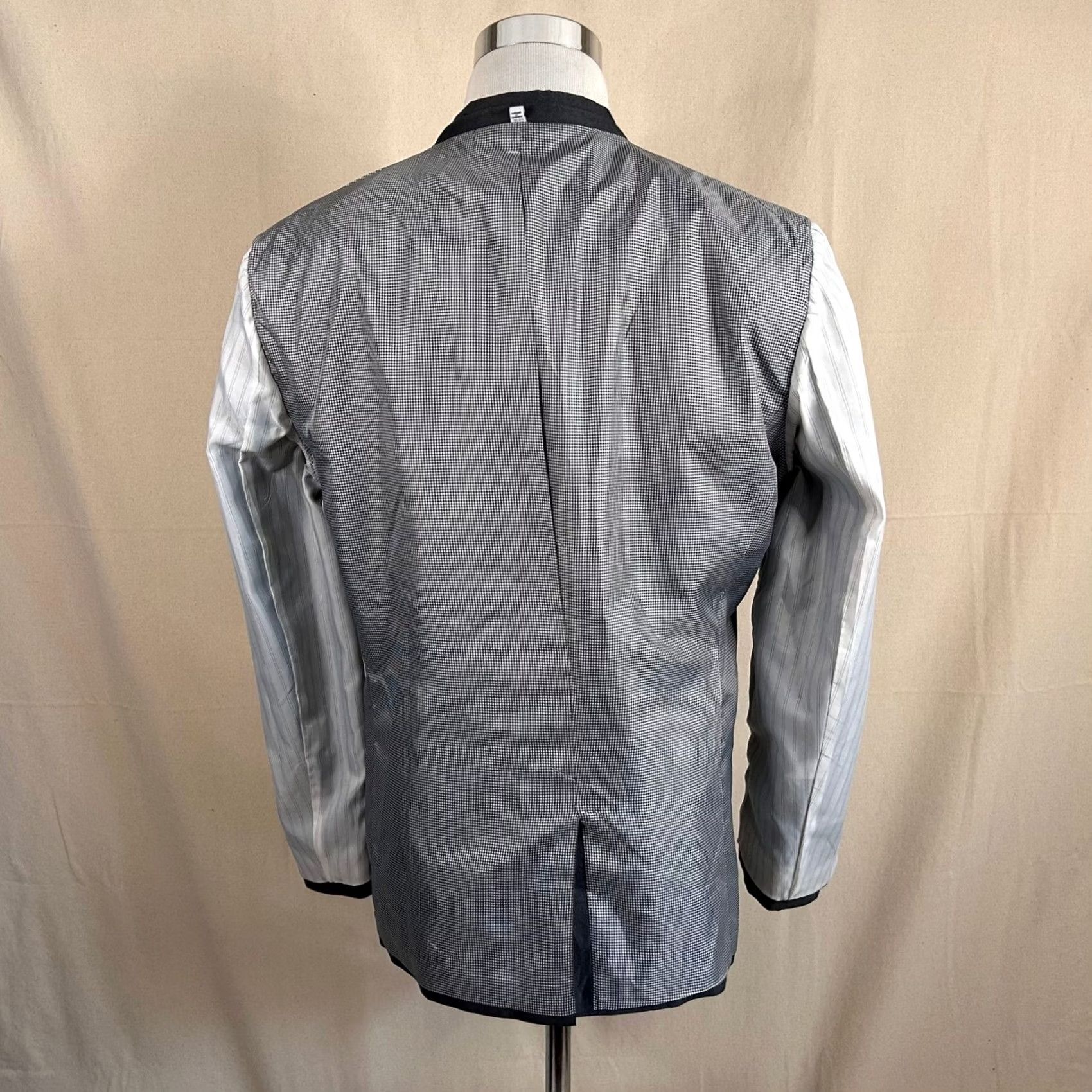 Express Express Sport Coat 44R Extra Slim Cotton Grey Two Button Double Vented Size US S / EU 44-46 / 1 - 8 Thumbnail