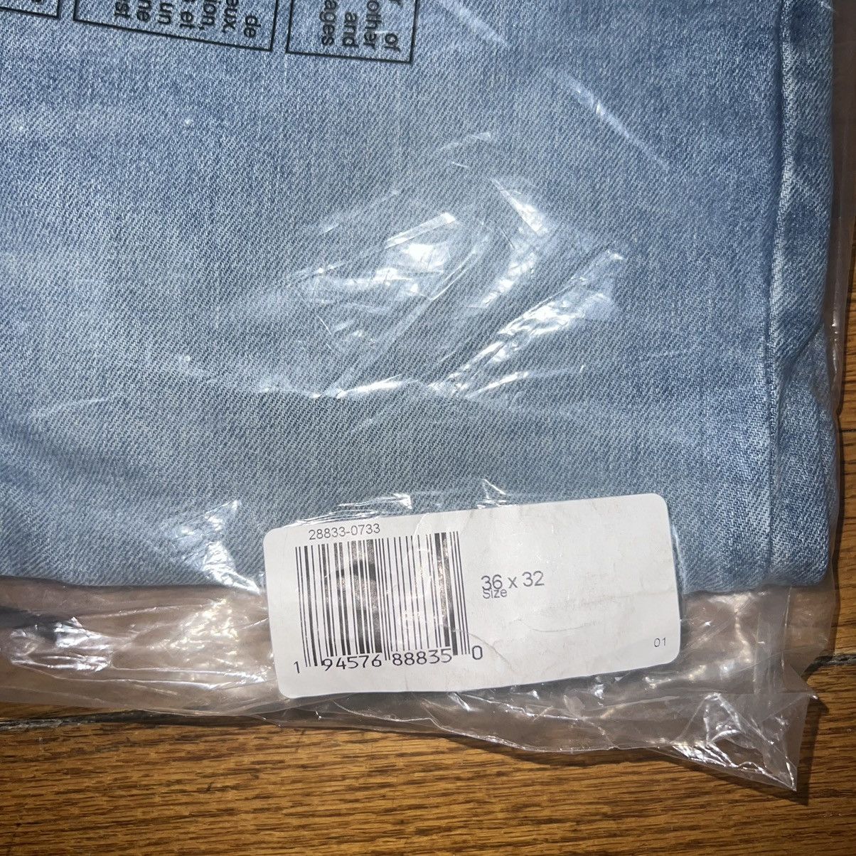 Levi's Brand New Levi’s 512 Slim Taper Fit Light Blue Size: 36X32 Size US 36 / EU 52 - 3 Thumbnail