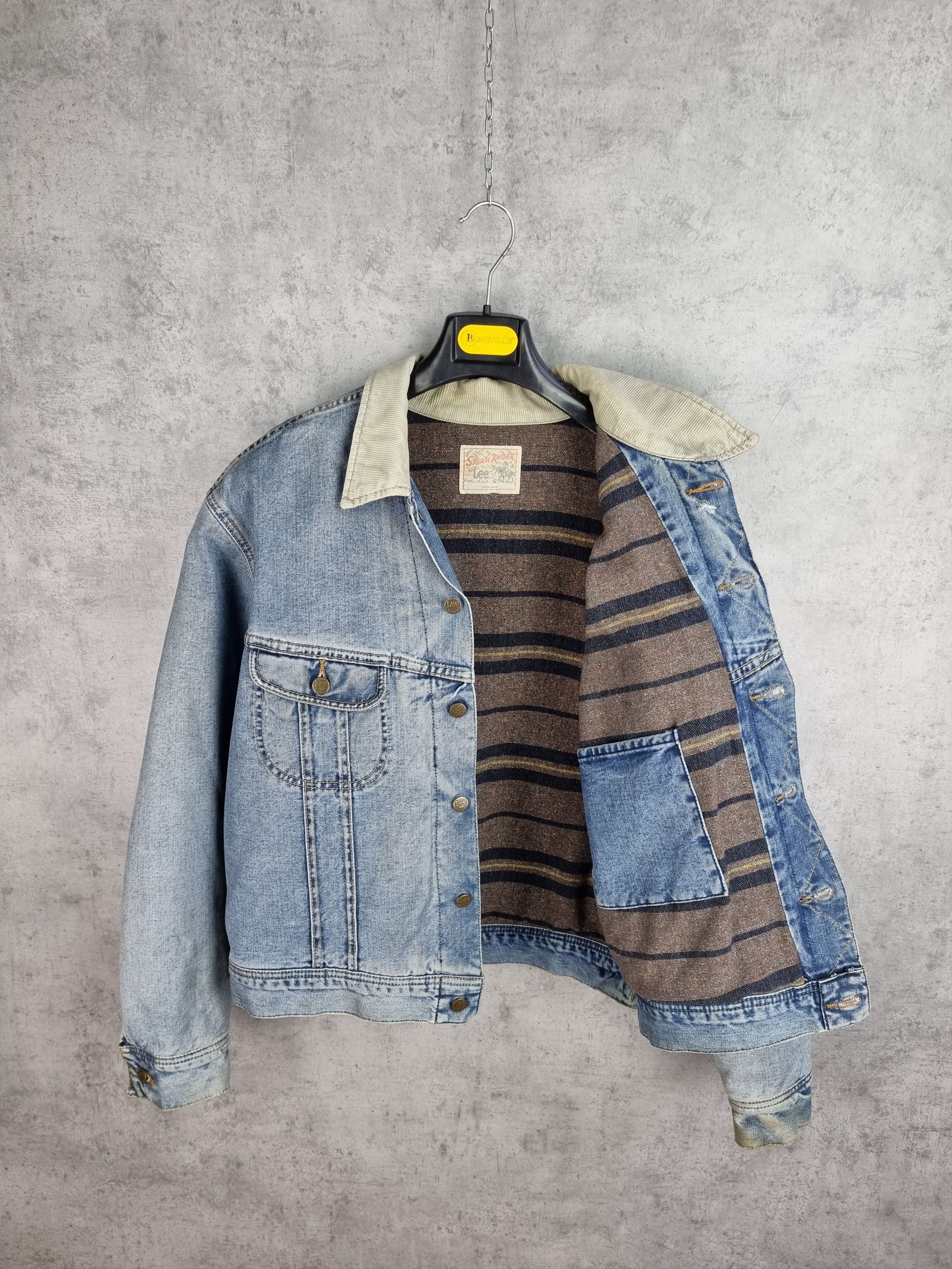 Lee Iconic Style Lee Storm Rider Union Made Trucker Denim Jacket Size US M / EU 48-50 / 2 - 5 Thumbnail