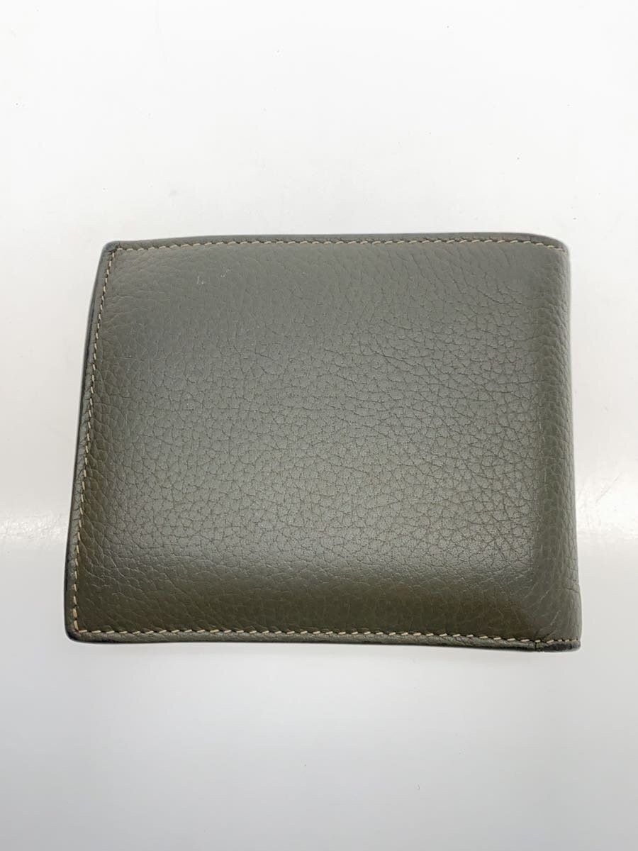Dior Dior Leather Bi-Fold Wallet Khaki Size ONE SIZE - 2 Thumbnail