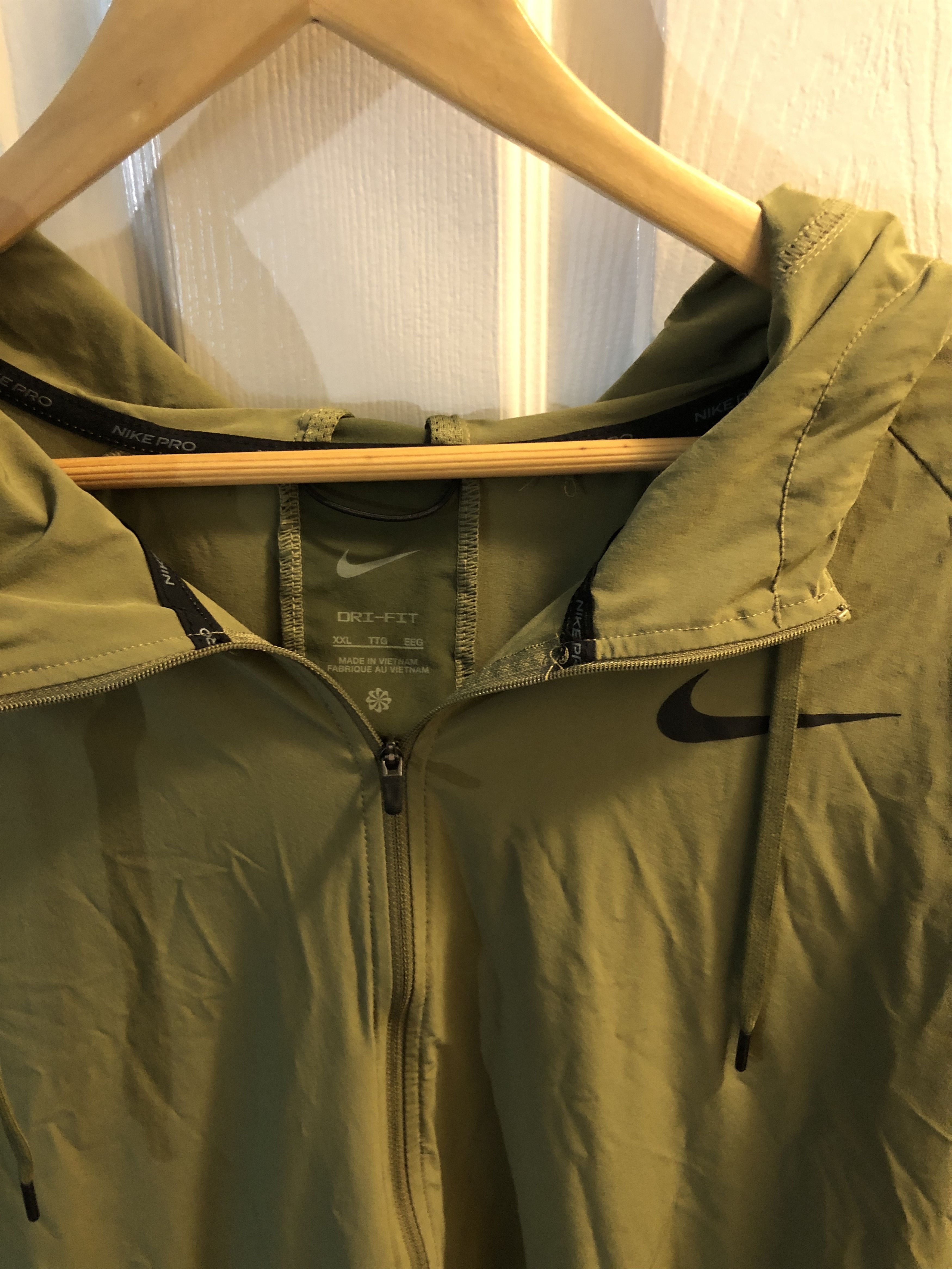 Nike Nike Green Jacket Dri Fit Size US XXL / EU 58 / 5 - 2 Thumbnail