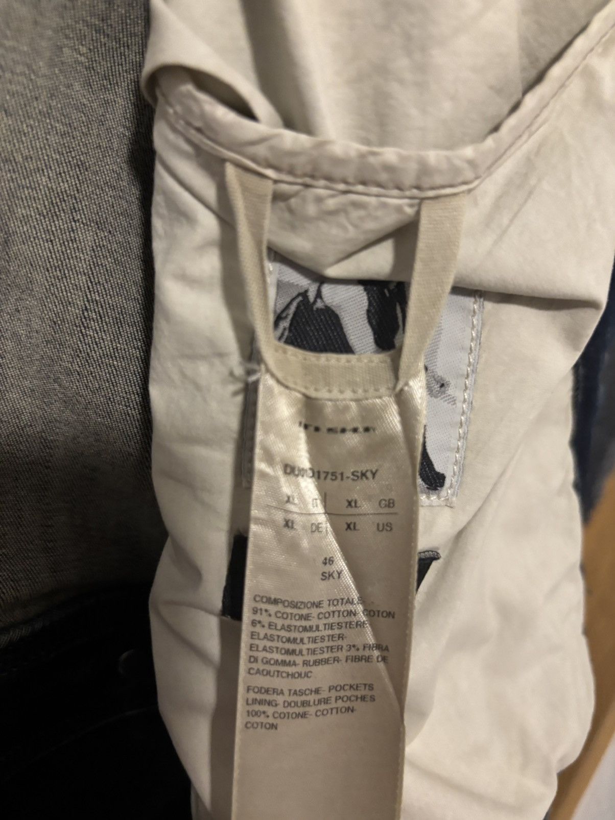 Rick Owens Drkshdw Rick Owens Trucker Jkt Sky Size US XL / EU 56 / 4 - 5 Thumbnail
