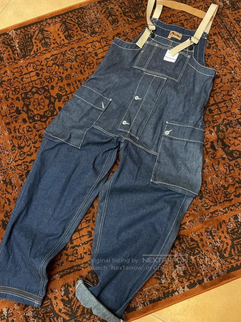 Nigel Cabourn Nigel Cabourn Denim Overalls Size US 32 / EU 48 - 1 Thumbnail