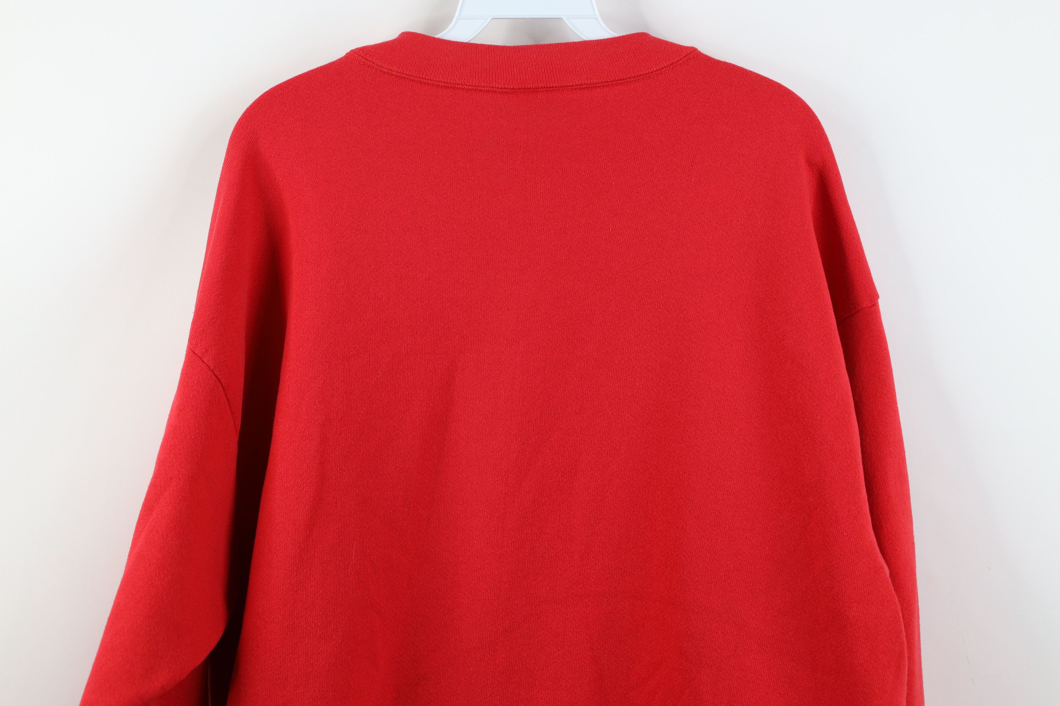 Vintage Vintage 90s Ohio State University Crewneck Sweatshirt USA Size US L / EU 52-54 / 3 - 14 Thumbnail