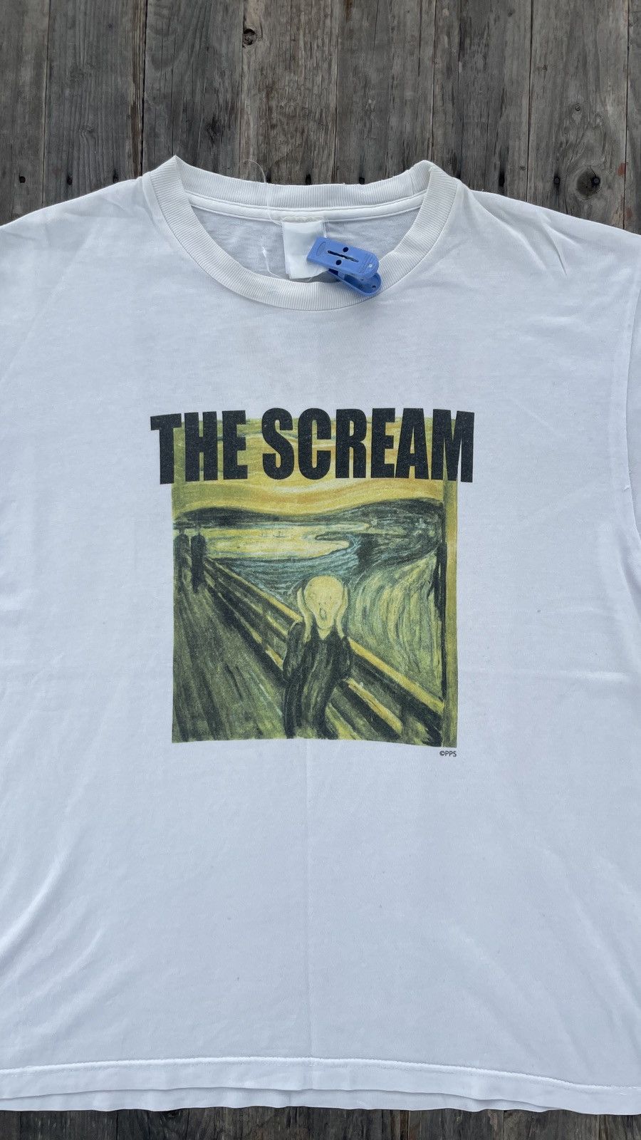 Vintage VINTAGE THE SCREAM ART TEE BY EDWARD MUNCH Size US M / EU 48-50 / 2 - 2 Thumbnail