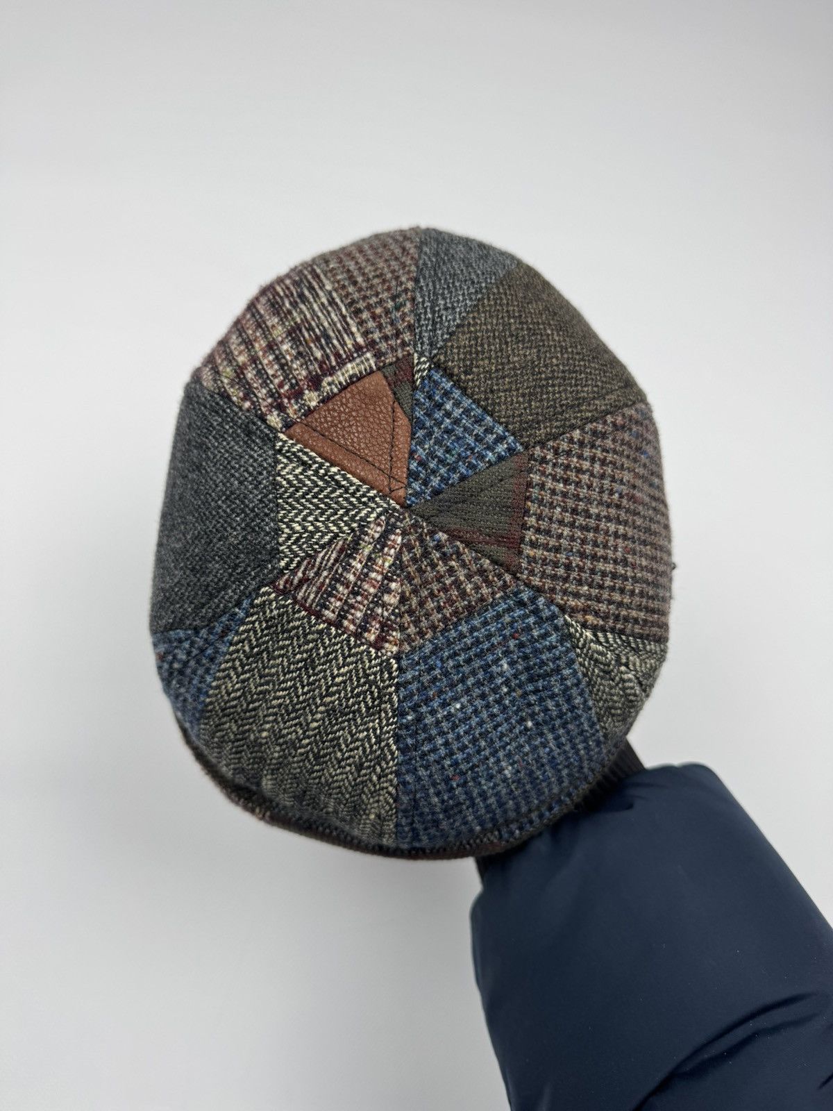 Stetson Stetson Mondeo Patchwork Docker Beanie Hat Size ONE SIZE - 2 Thumbnail