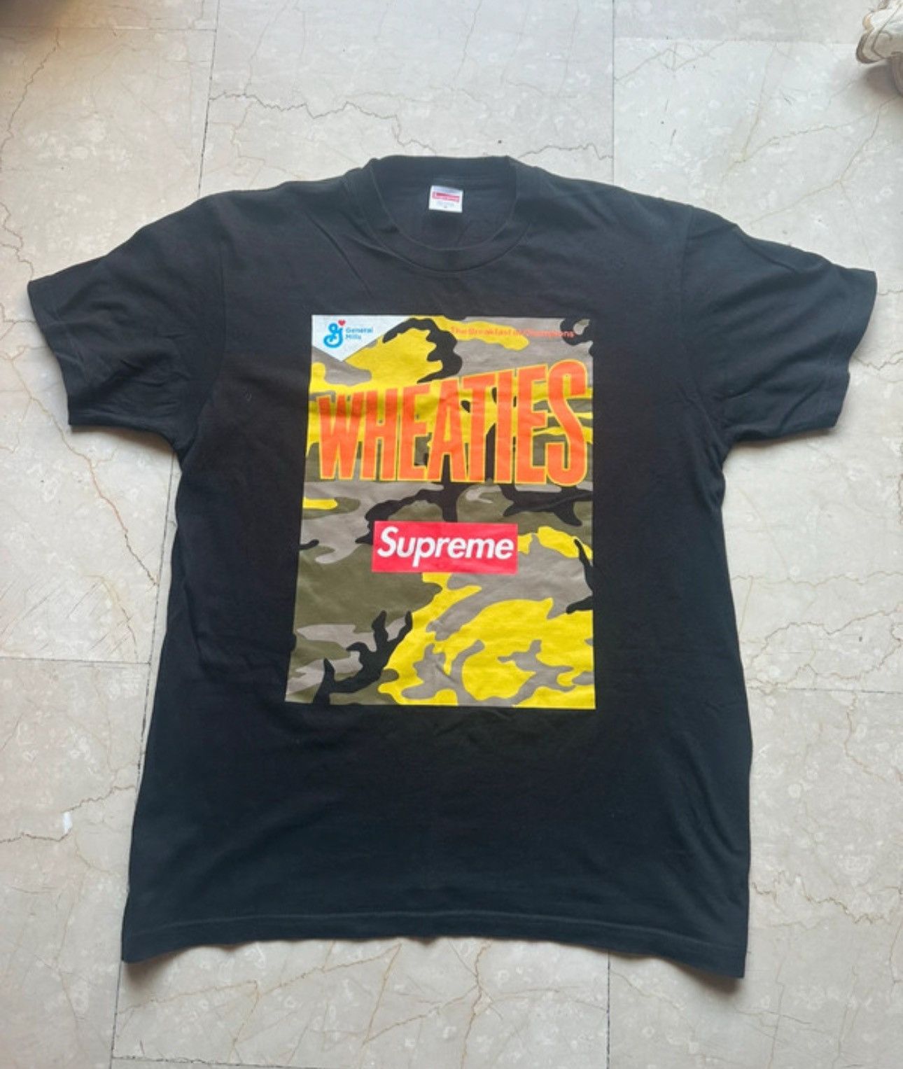 Supreme Supreme X Wheaties t-shirt Size US M / EU 48-50 / 2 - 2 Thumbnail
