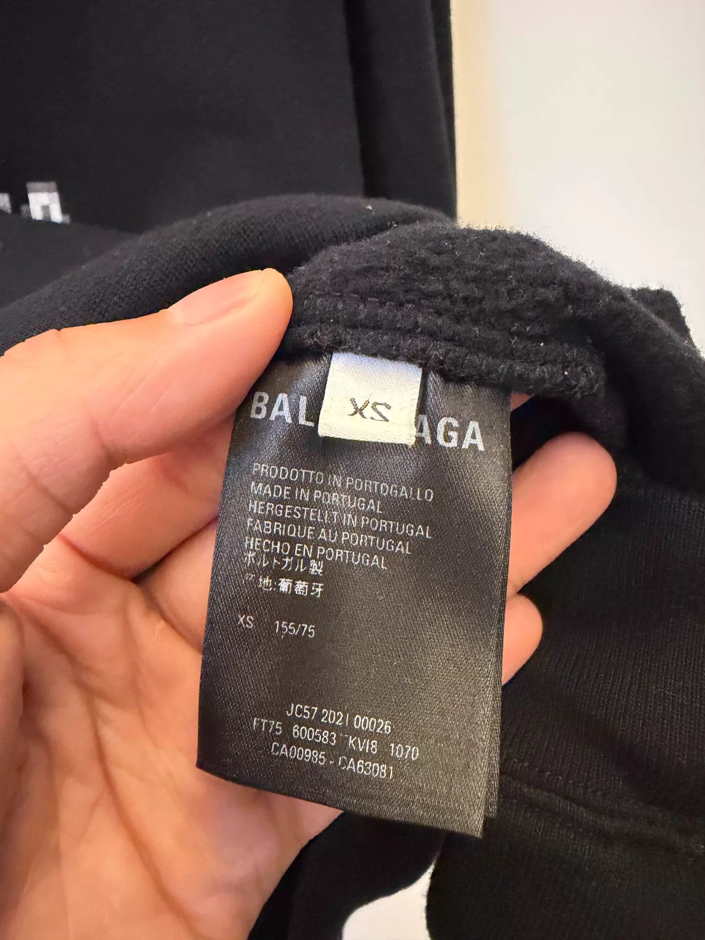 Balenciaga Balenciaga Mosaic Logo Hoodie Black XS Size XS / US 0-2 / IT 36-38 - 4 Thumbnail