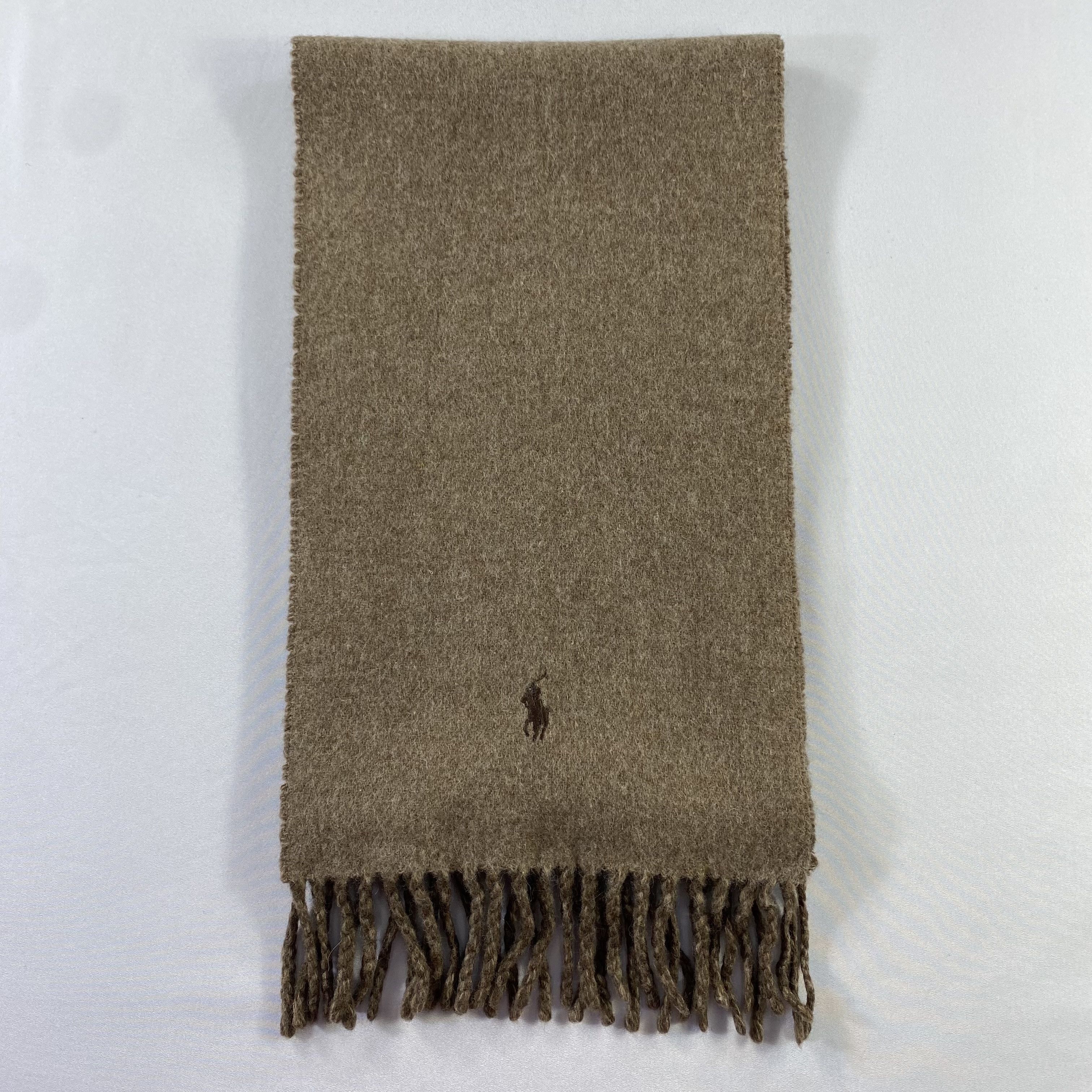 Polo Ralph Lauren Two Tone Polo Ralph Lauren Scarf Neck Wrap Wool Muffler Size ONE SIZE - 2 Thumbnail