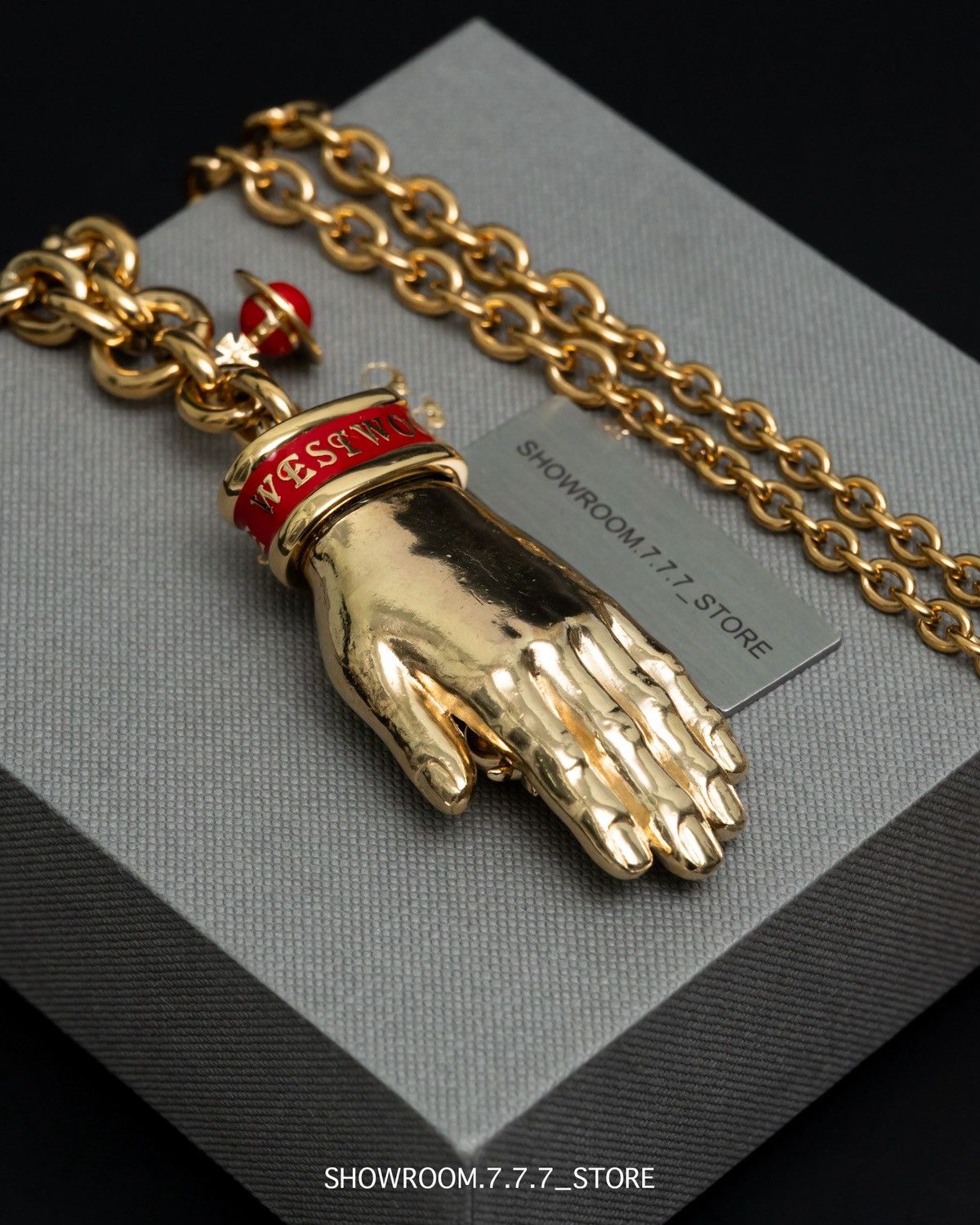 Vivienne Westwood Vivienne Westwood Monkey Pendant Necklace Size ONE SIZE - 4 Thumbnail