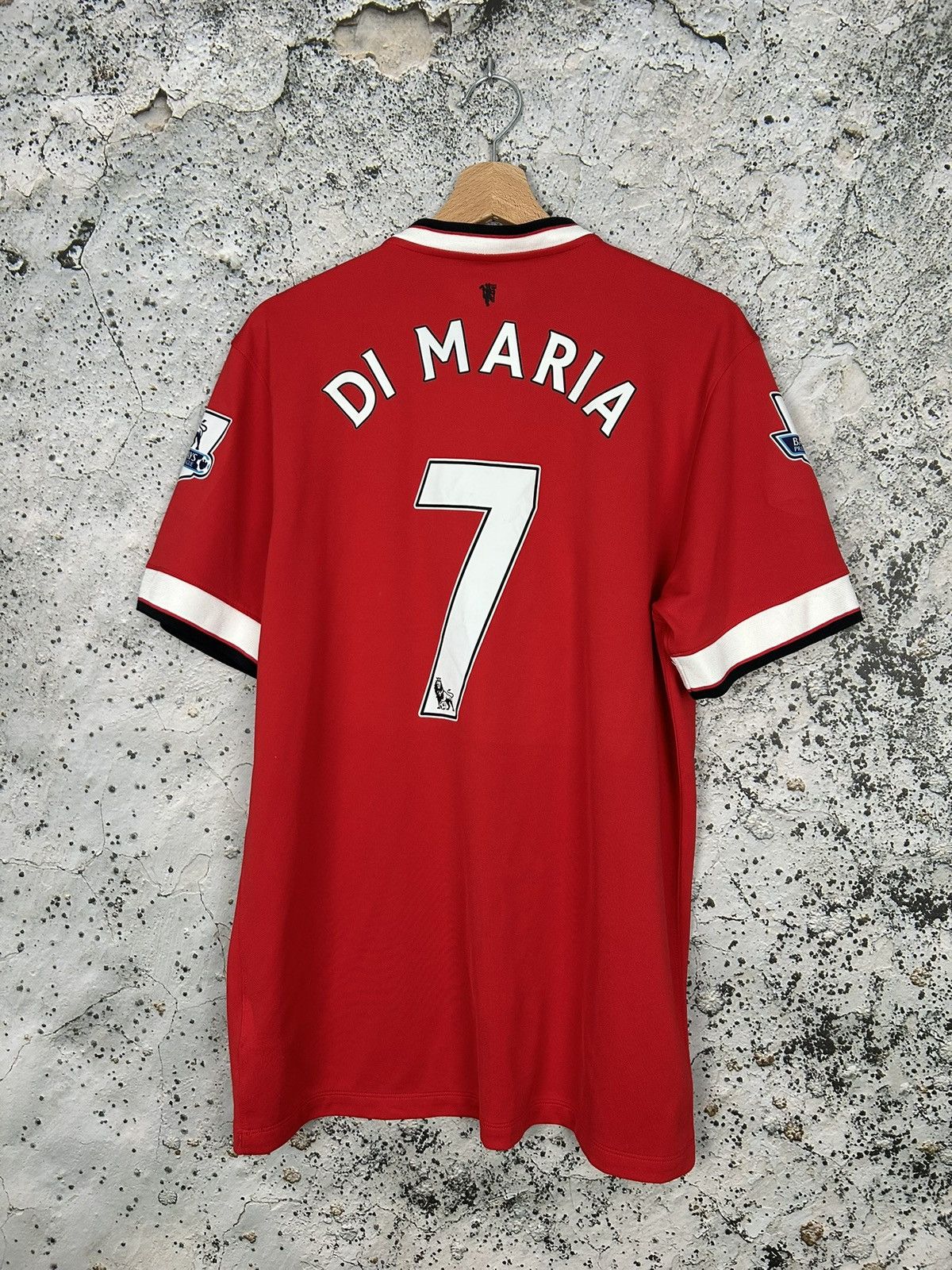 Nike Nike Manchester United 2014 DI MARIA #7 Home Soccer Jersey 