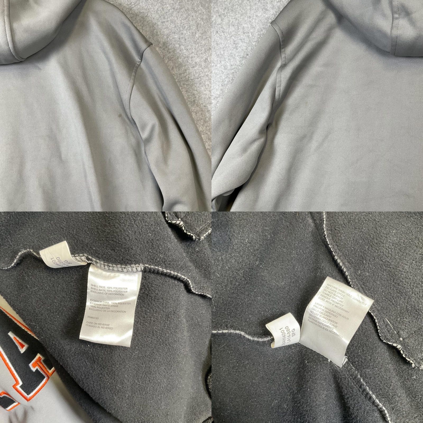 MLB MLB Giants Jacket Full Zip Baseball Gray L Mens Size US L / EU 52-54 / 3 - 8 Thumbnail