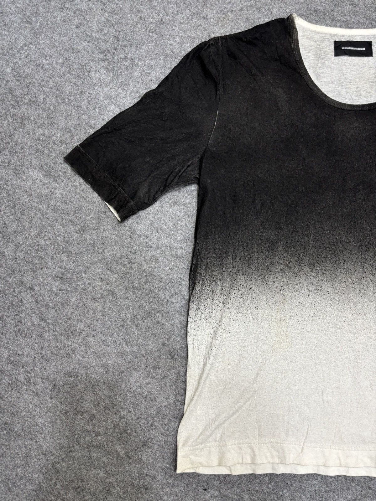 Diet Butcher Slim Skin 💥Split Spray Design💥Very Rare DBSS Shirt F608 Size US M / EU 48-50 / 2 - 4 Thumbnail