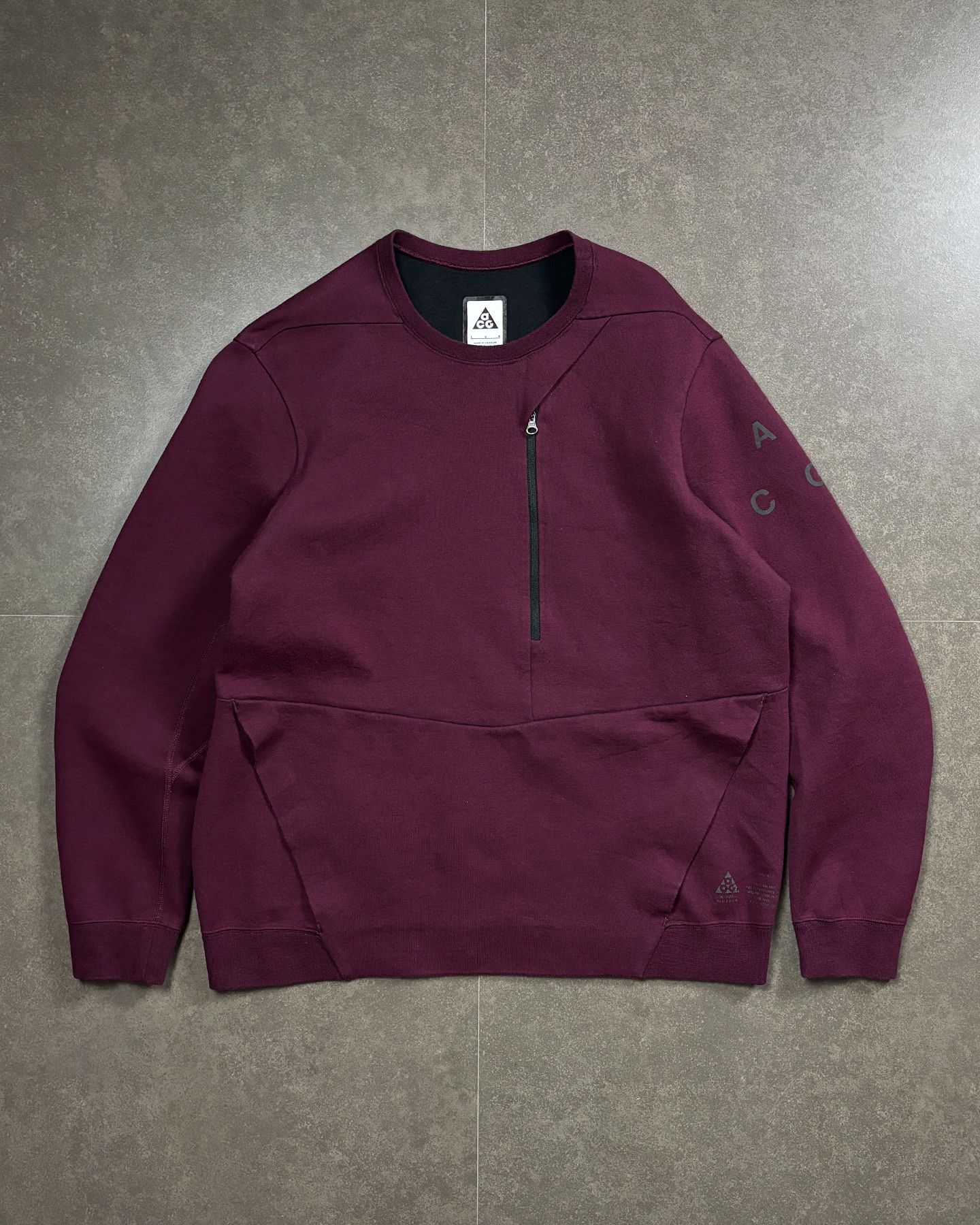 Nike ACG Nike ACG NikeLab Tech Fleece Crew Acronym Size L Size US L / EU 52-54 / 3 - 2 Thumbnail