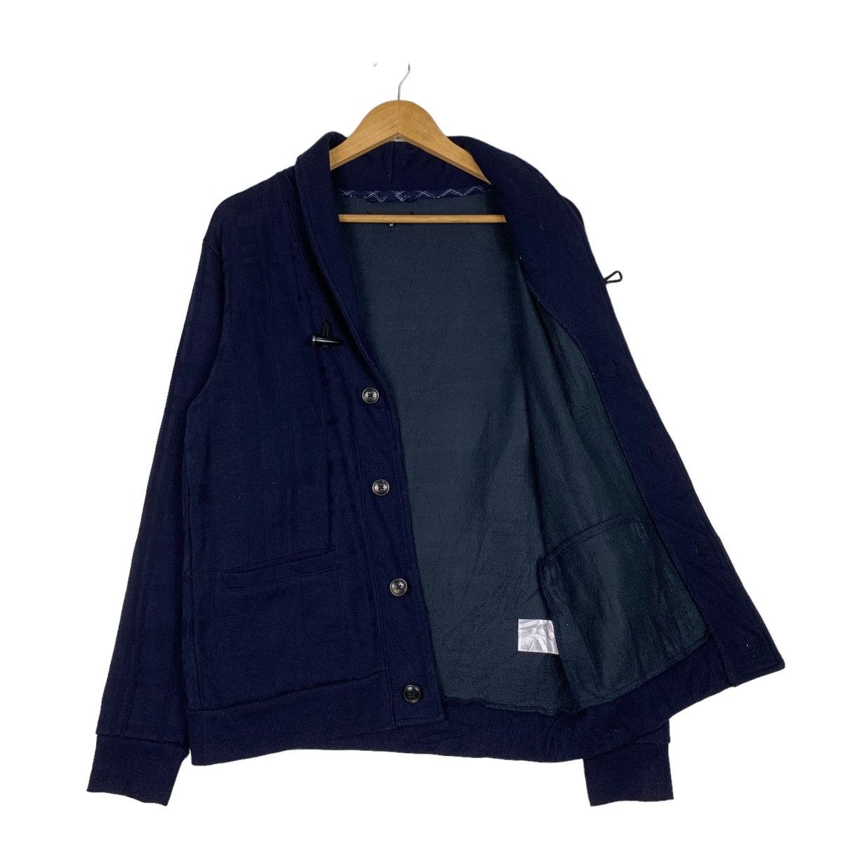 semanticdesign SEMANTIC DESIGN Navy Blue Casual Jacket #0968-C43 Size US M / EU 48-50 / 2 - 9 Thumbnail