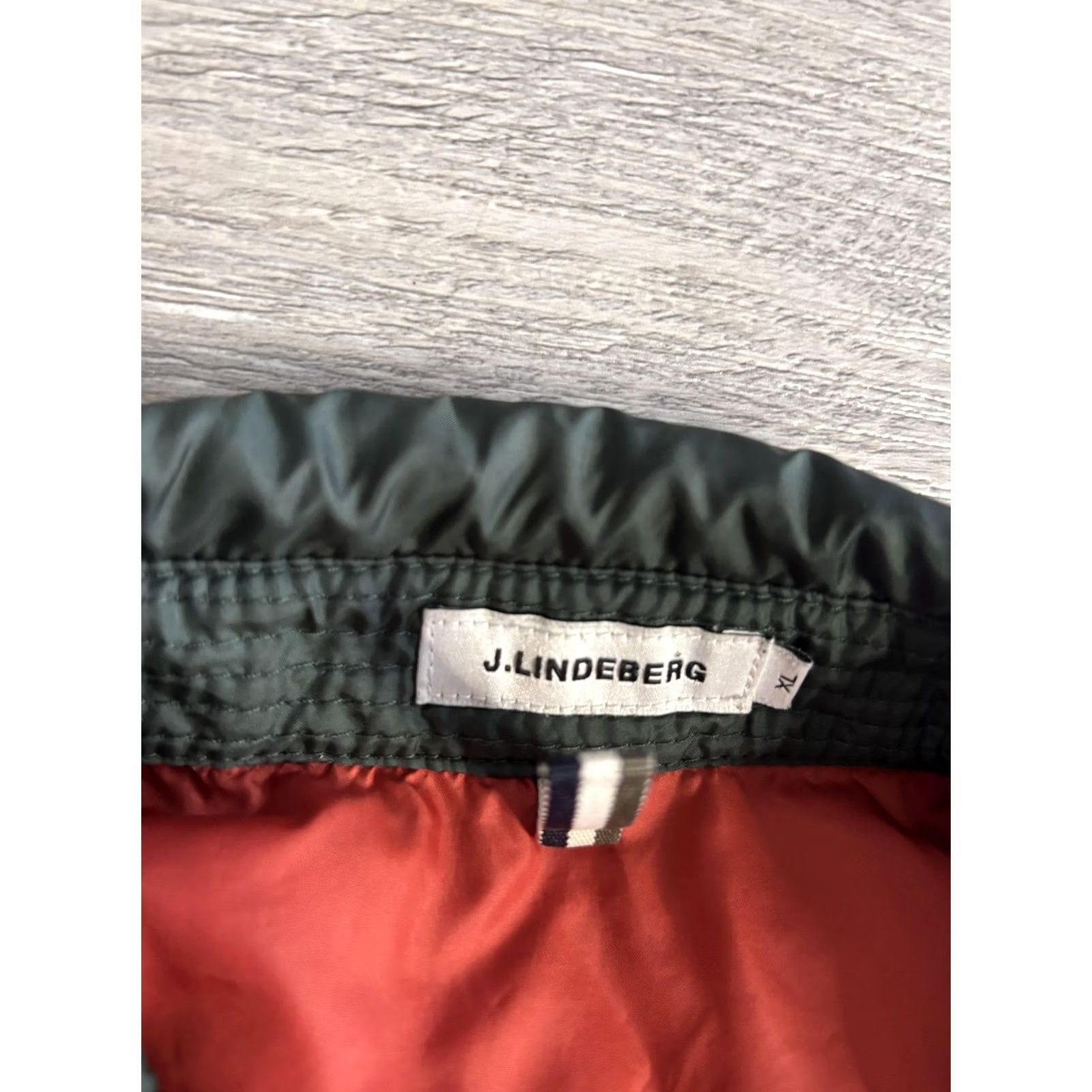 J.Lindeberg J.Lindeberg Jacket Mens XL Green Quilted Shacket Snap Front Padded Lined Size US XL / EU 56 / 4 - 3 Thumbnail