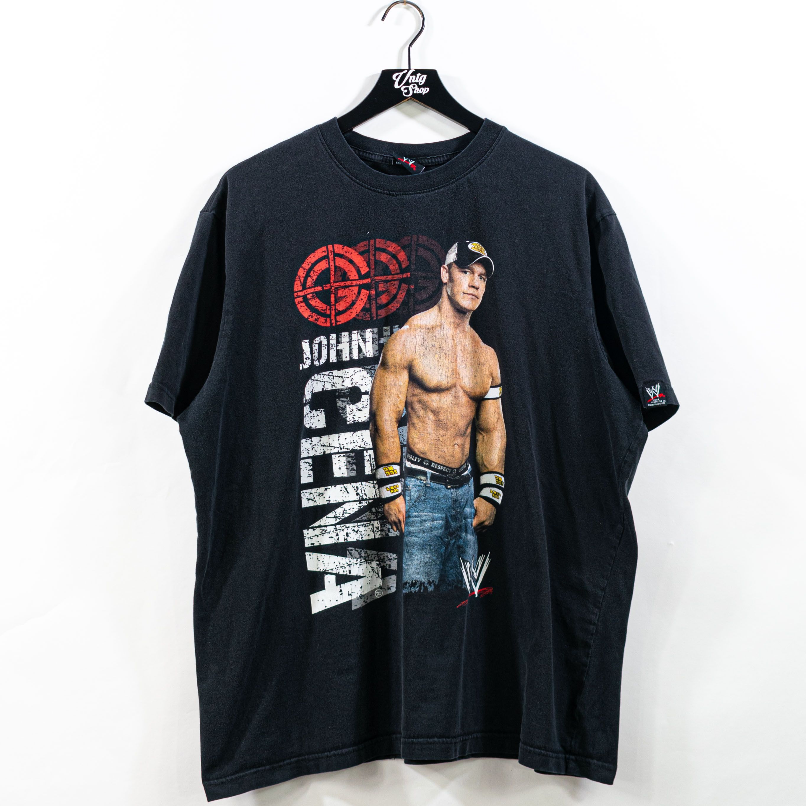 Vintage WWE John Cena Live Fast Fight Hard T-Shirt Y2K Wrestling Size US XXL / EU 58 / 5 - 1 Preview