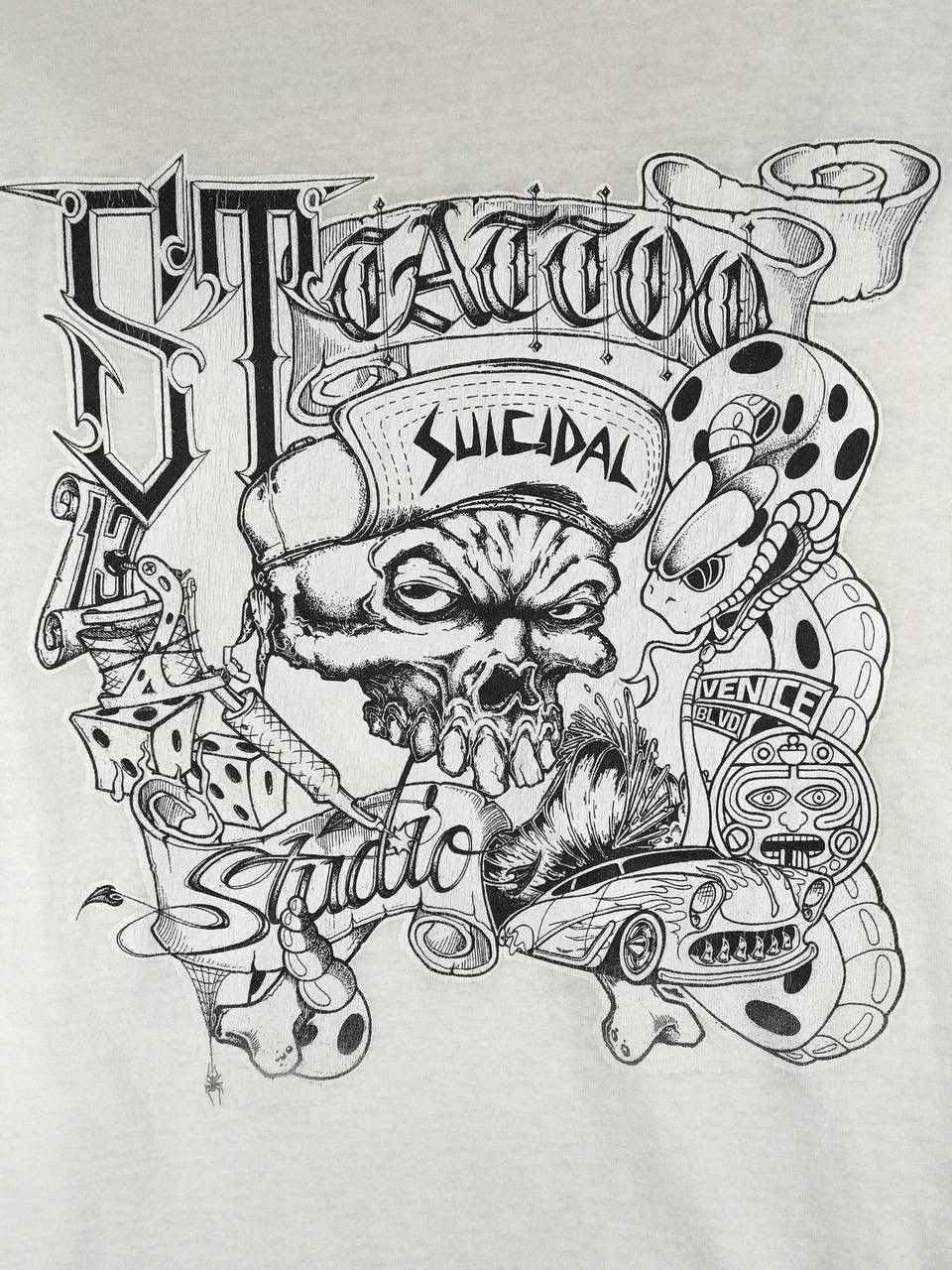 Band Tees vintage 90s Suicidal Tendencies punk rock band Size US L / EU 52-54 / 3 - 3 Thumbnail