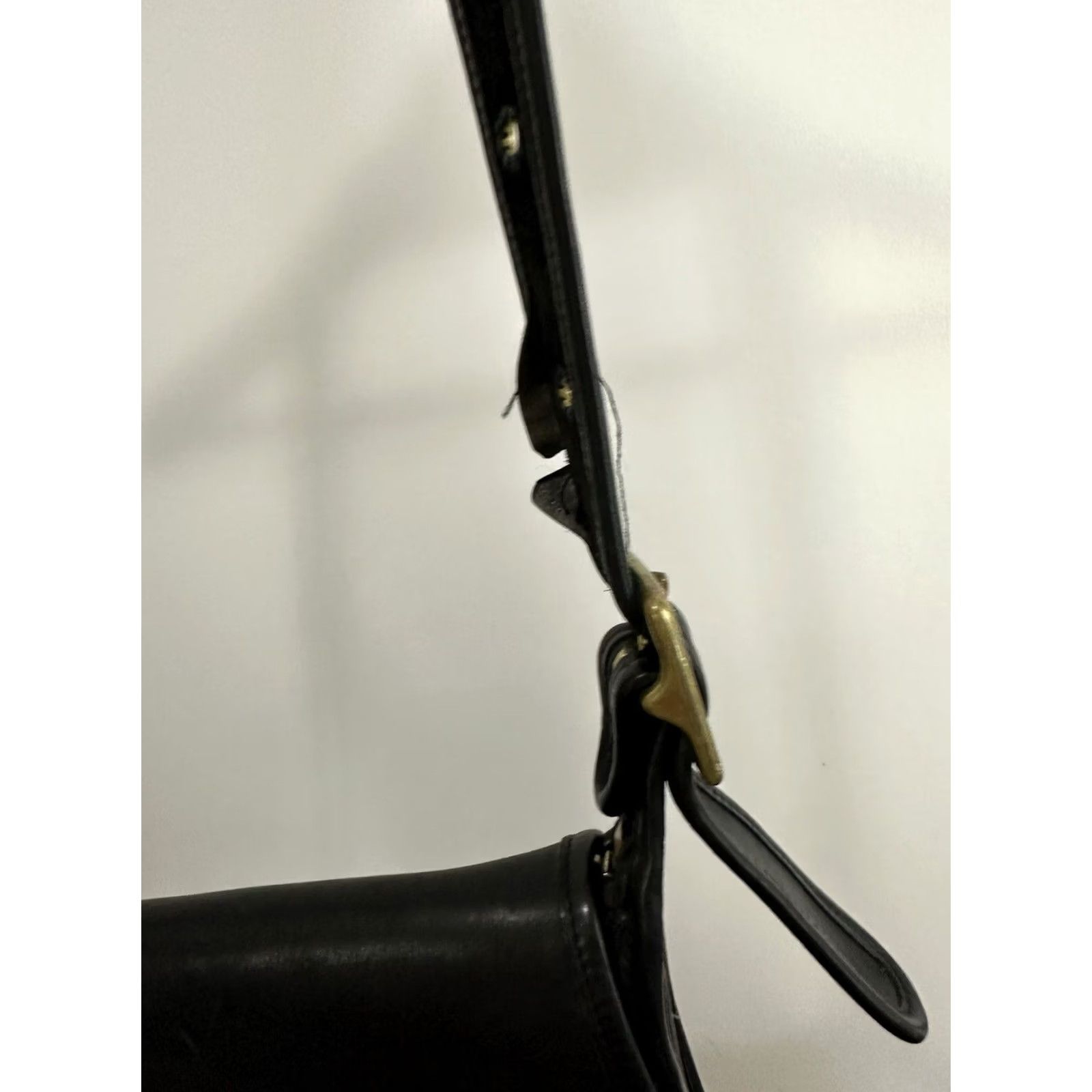Coach VINTAGE Coach Patricia Legacy Crossbody Bag Black Leather Medium Women Mens? No. Size ONE SIZE - 7 Thumbnail