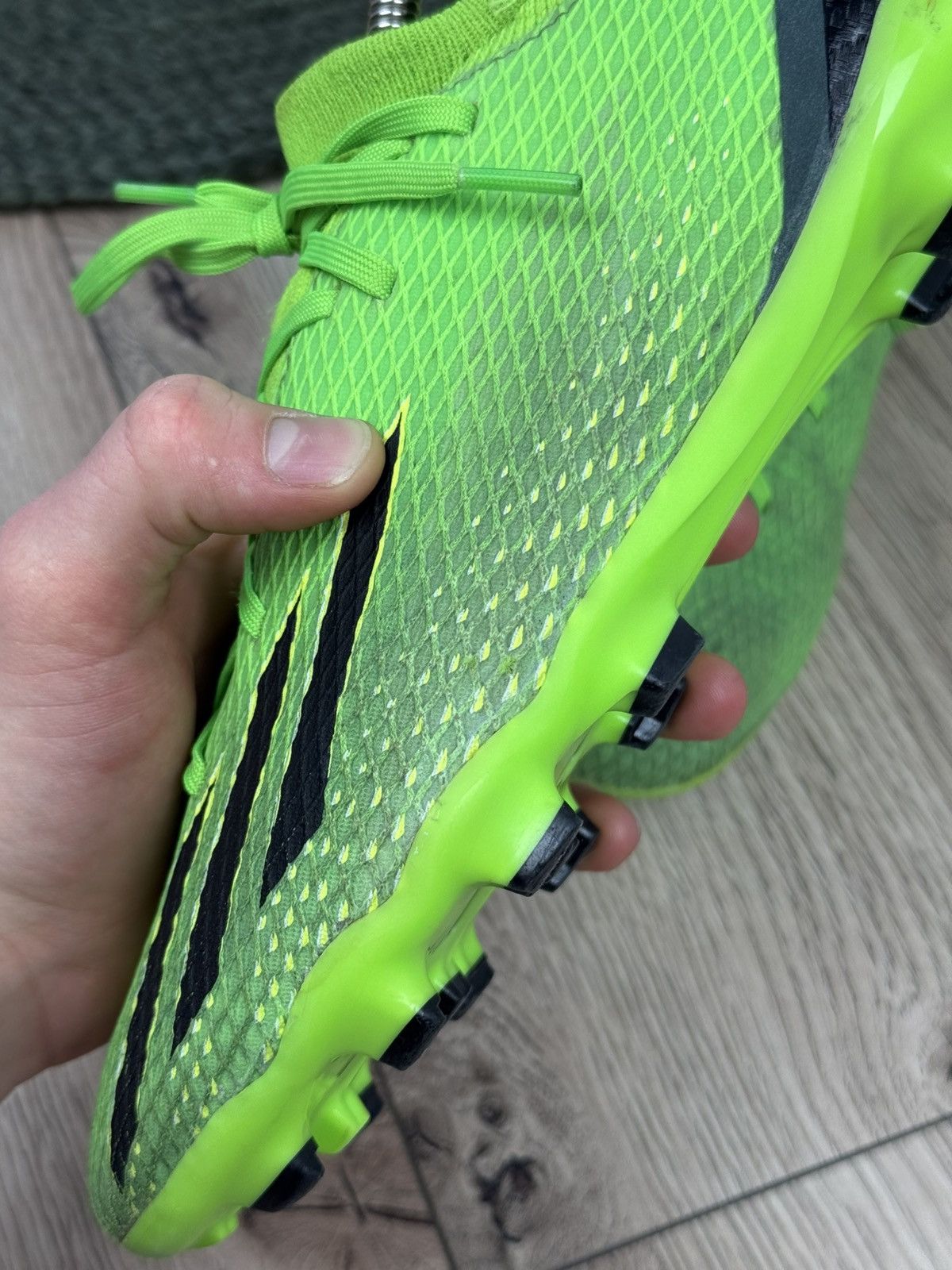 Adidas × Vintage ADIDAS X SPEEDPORTAL FXG SOCCER CLEATS Size US 8.5 / EU 41-42 - 5 Thumbnail
