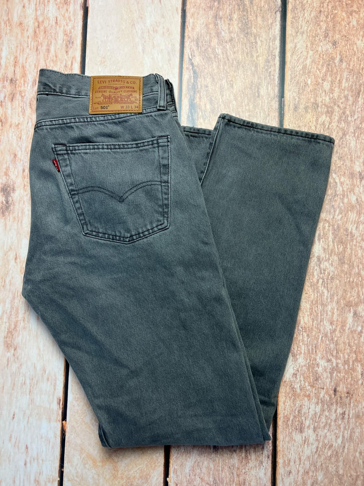 Levi's Levi's 501 denim pants 33x34 size Size US 33 - 1 Thumbnail