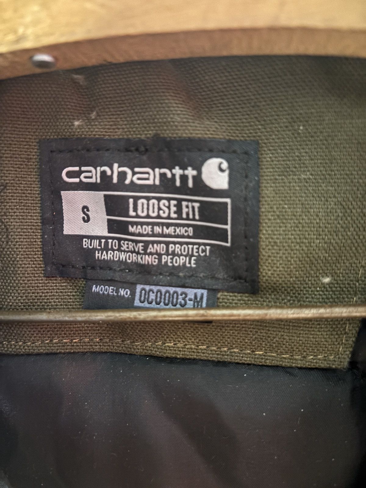Carhartt × Vintage Carhartt dark green lightly thrashed c03 Size US S / EU 44-46 / 1 - 8 Thumbnail