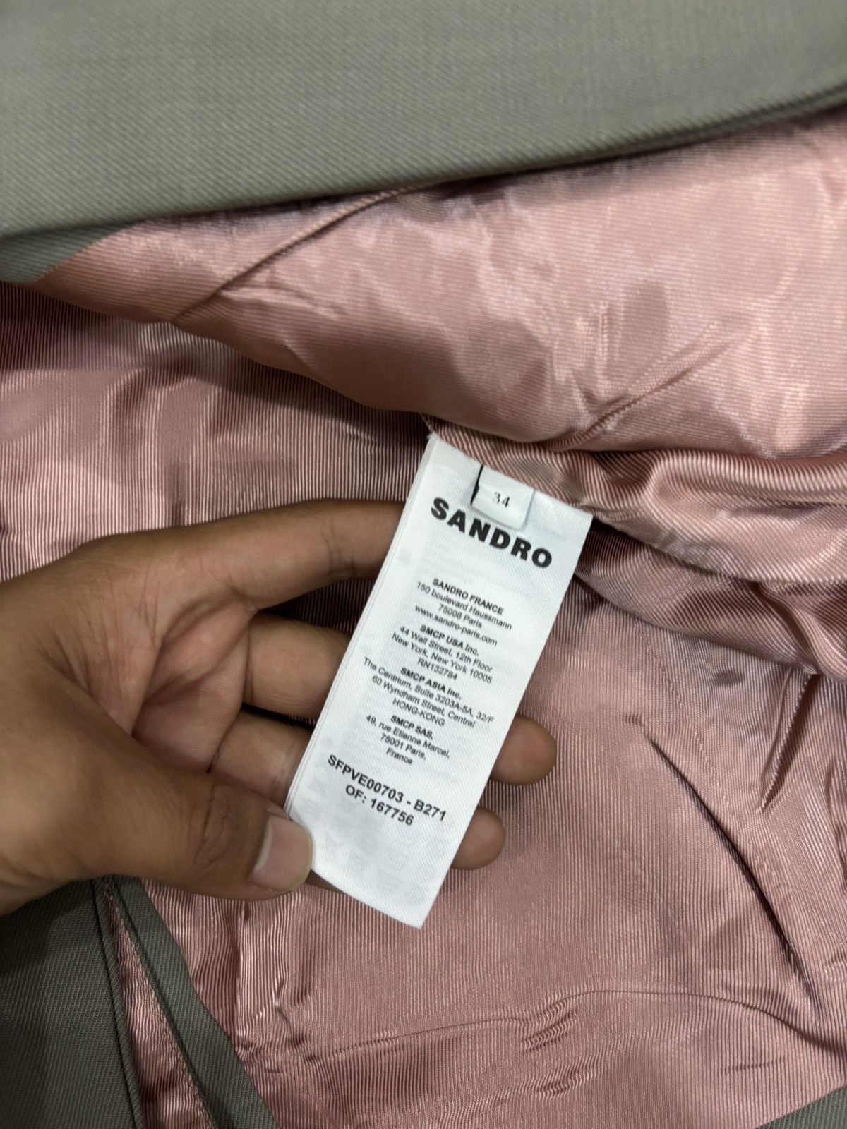 Sandro Sandro Blazer 1 set Size XS / US 0-2 / IT 36-38 - 6 Thumbnail