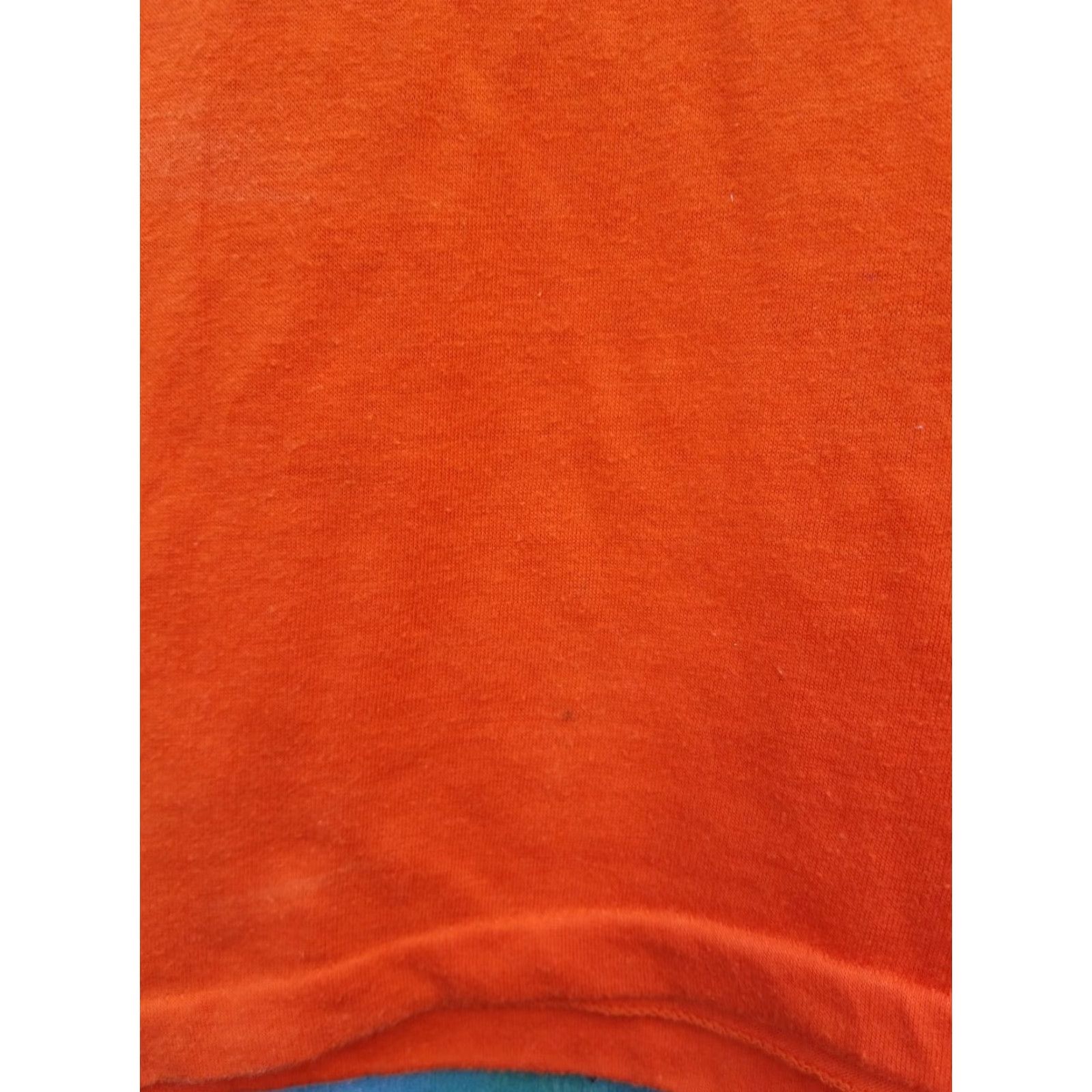 Vintage VINTAGE DIRT CLUB UNDERGROUND PUNK NEW JERSEY 1980s Screen Stars 50/50 M Shirt Mens Orange Graphic Tee Size US M / EU 48-50 / 2 - 3 Thumbnail