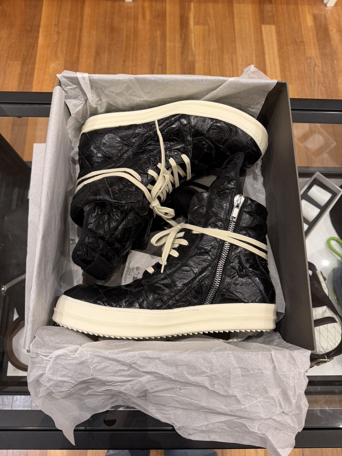 Rick Owens Rick Owens Geo Basket - Pirarucu Size US 11 / EU 44 - 9 Thumbnail