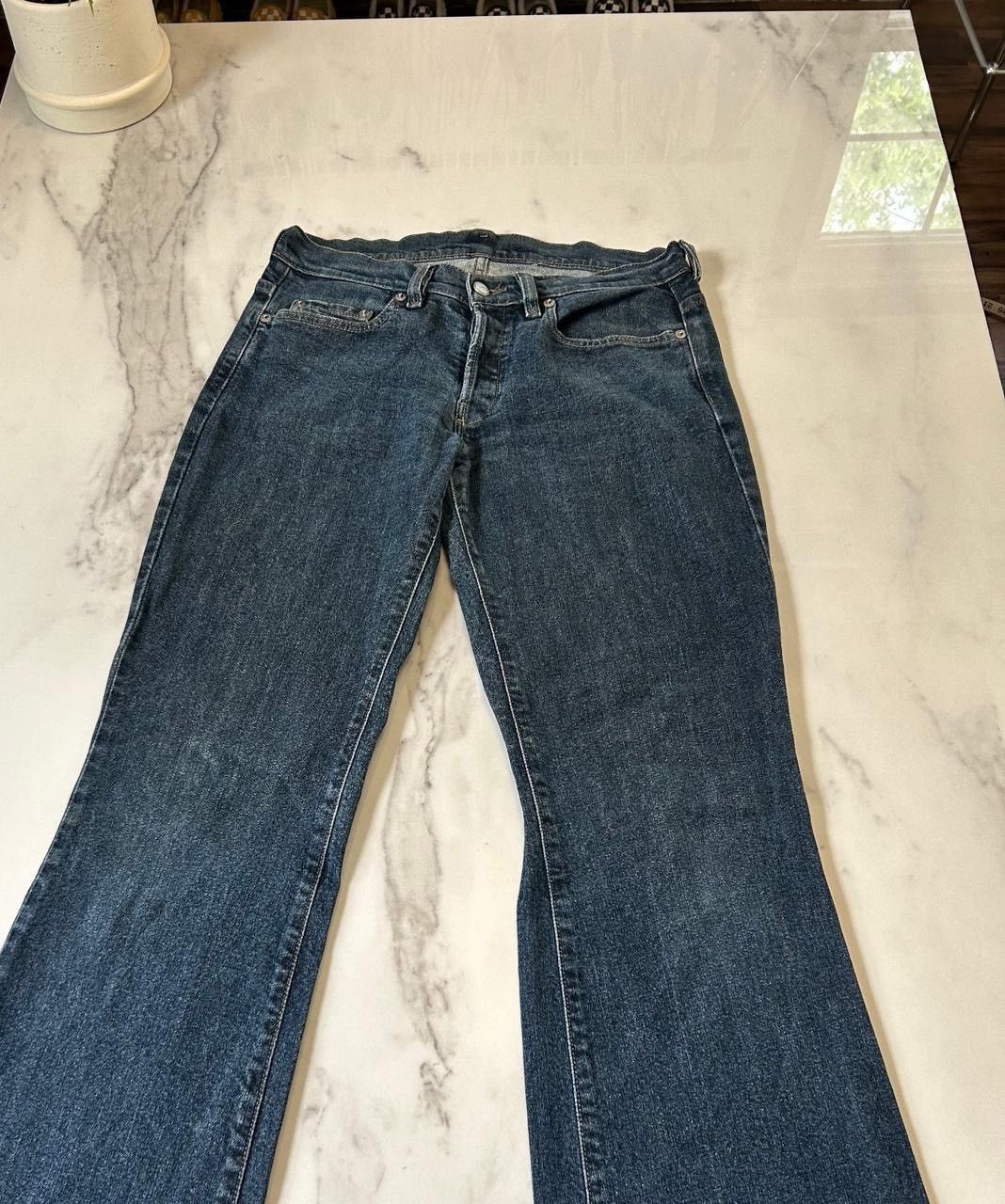 Diesel × Vintage Diesel Factory DEADSTOCK Y2K Dayz Flare Jeans Size 27" / US 4 / IT 40 - 7 Thumbnail