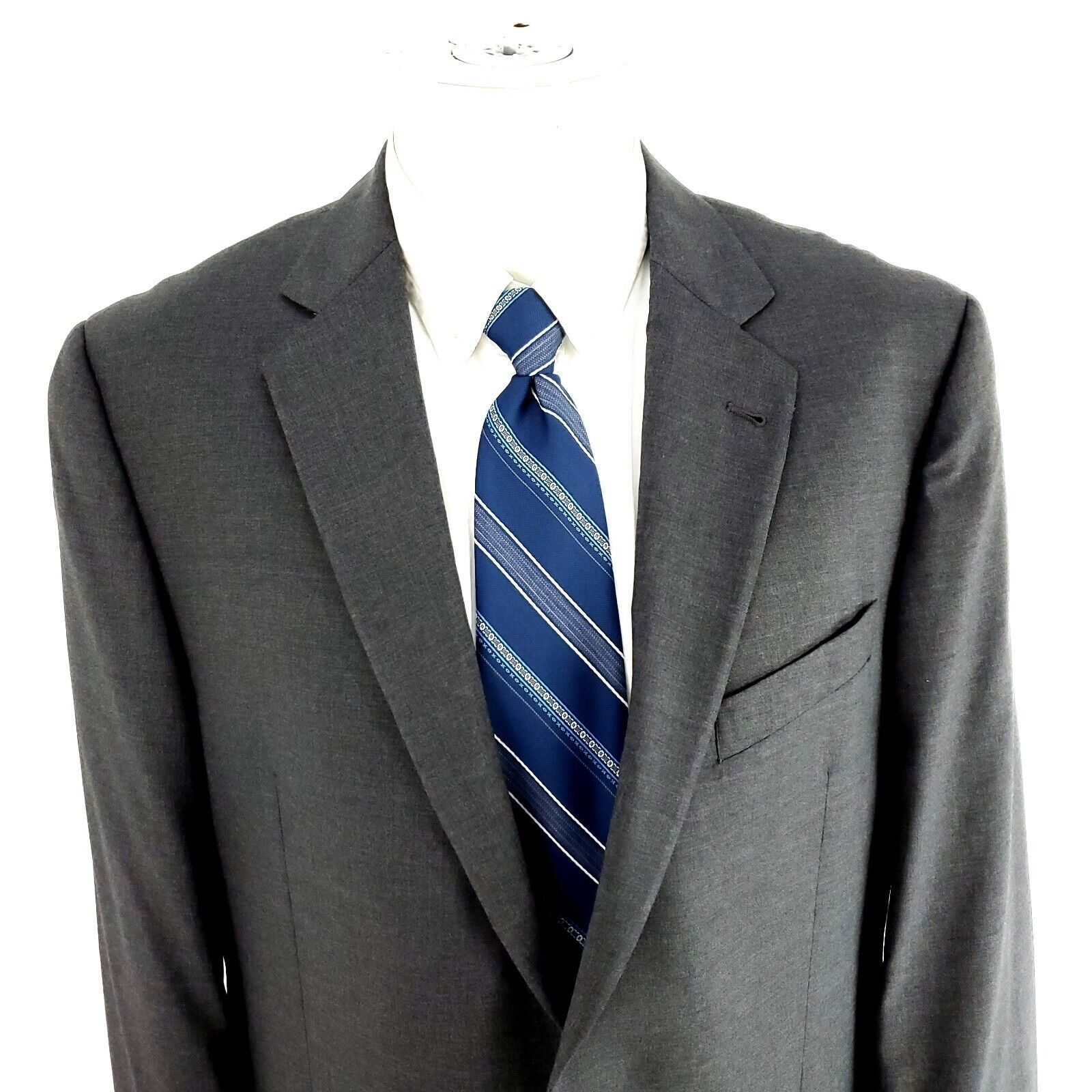 Joseph Abboud Joseph Abboud Angelico Super 100s Wool 2 Button Blazer 42R G Size 42R - 1 Thumbnail