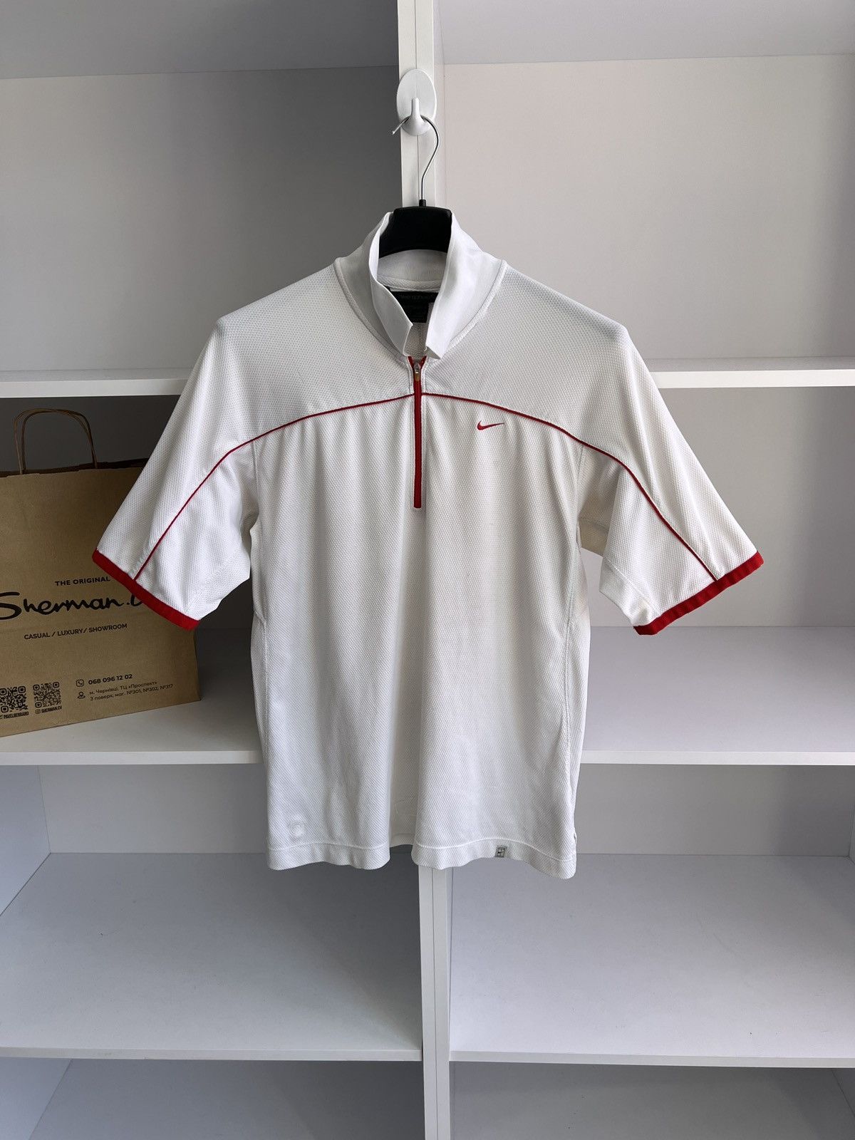 Nike × Vintage Vintage Nike Tennis Jersey Size US S / EU 44-46 / 1 - 4 Thumbnail