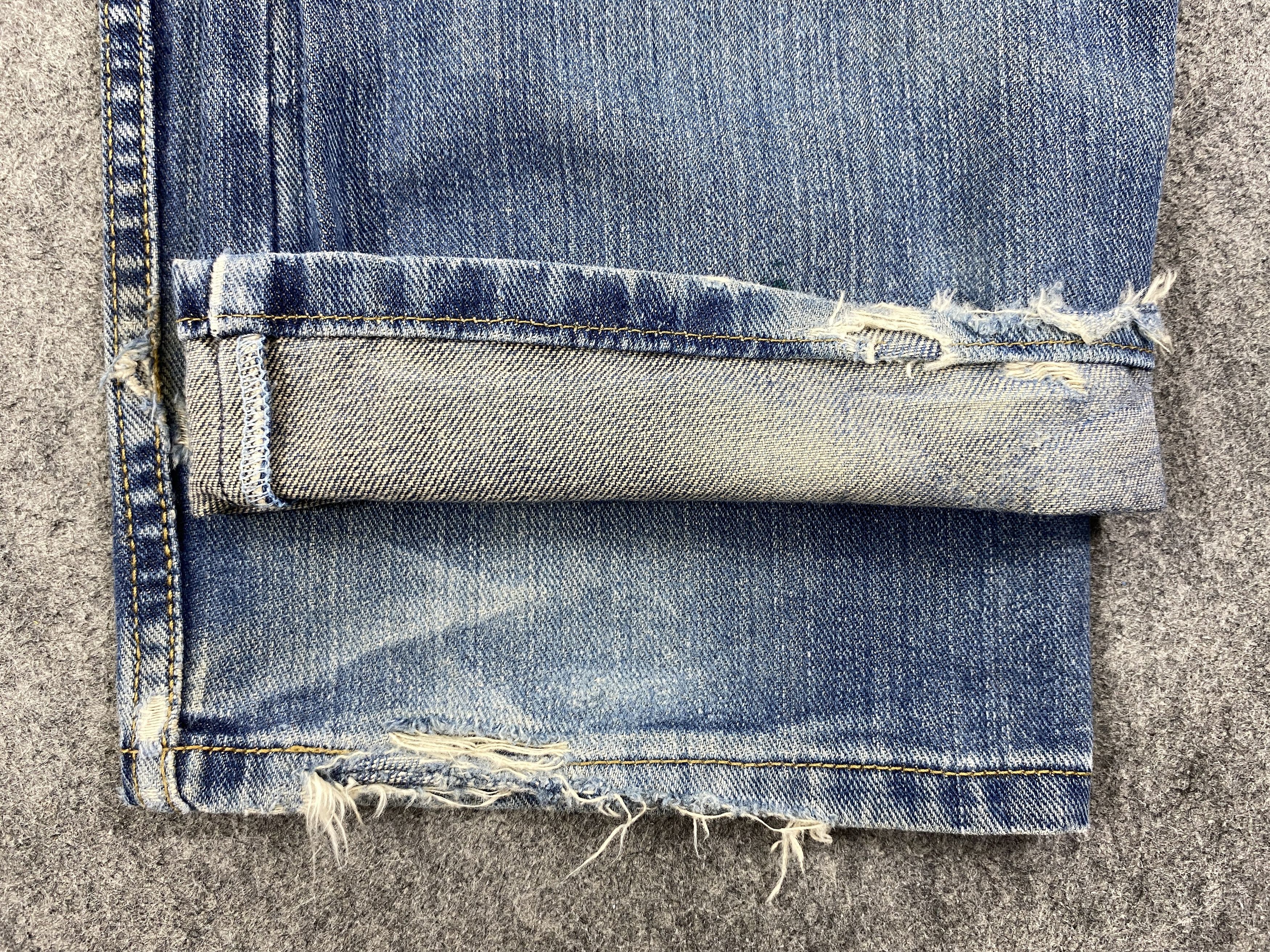 Levi's Distressed Blue Vintage Levi's 505 33x30 Denim -JN1700 Size US 33 - 10 Thumbnail