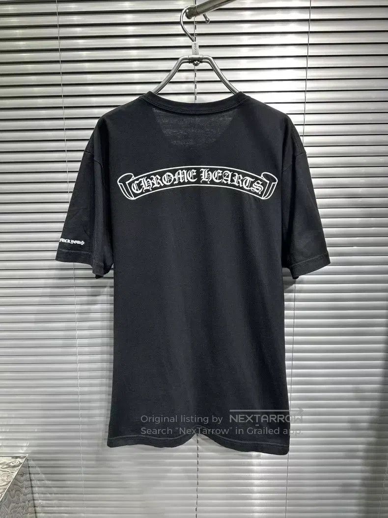 Chrome Hearts CHROME HEARTS Size L Front and back scroll letter logo blac Size US L / EU 52-54 / 3 - 2 Thumbnail