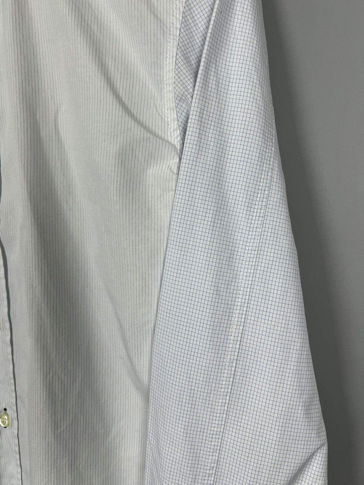 Emporio Armani Emporio Armani striped checkered Cotton Shirt button up Size US M / EU 48-50 / 2 - 9 Thumbnail