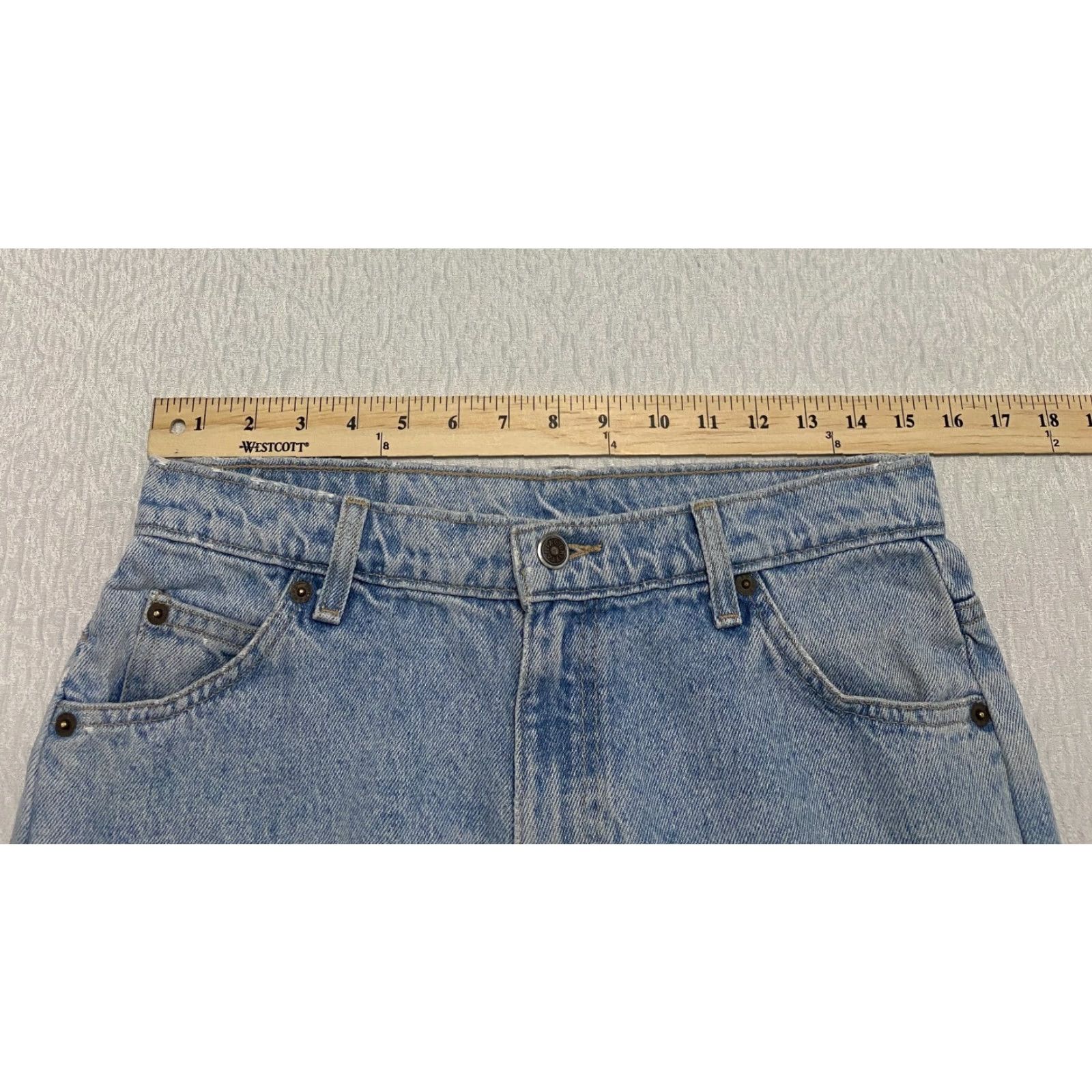 Vintage VINTAGE Brittania Jeans Mom Womens Blue High Waisted 30x30 100% Cotton Denim USA 5-Pocket Womens Jeans Size 30" / US 8 / IT 44 - 6 Thumbnail
