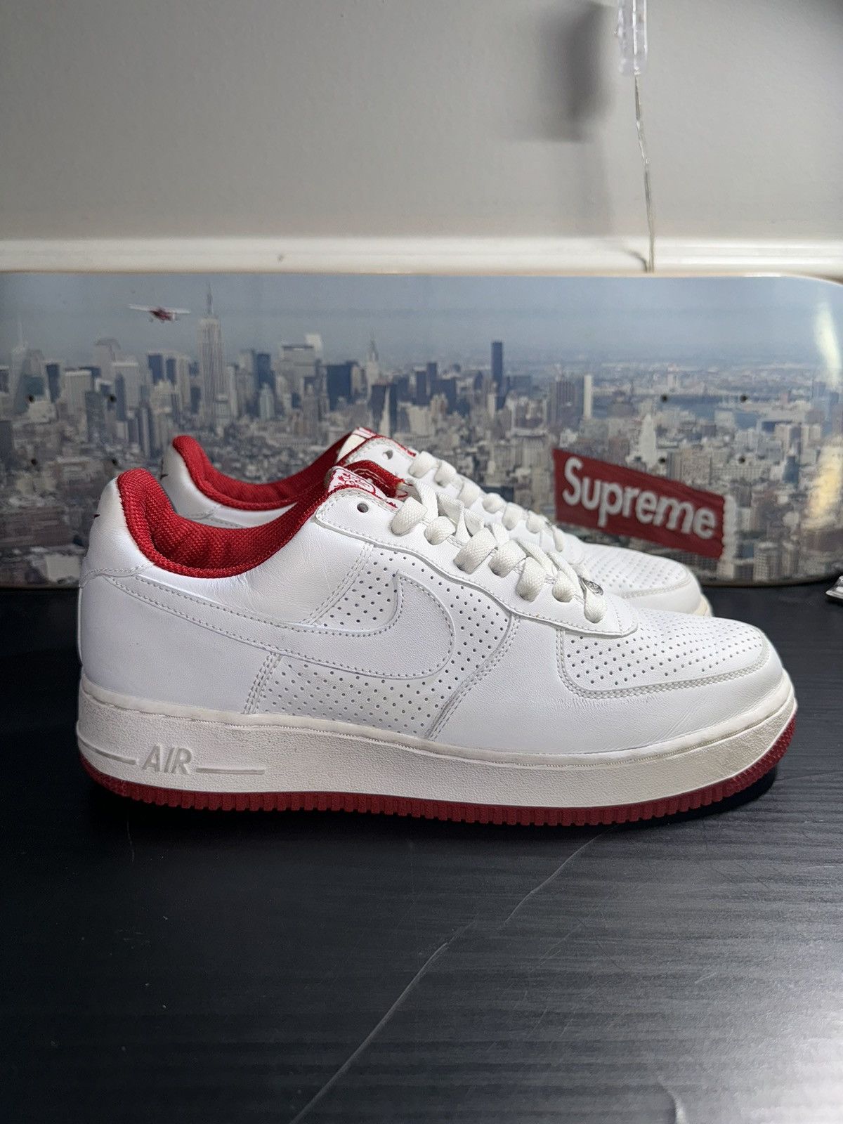 Nike × Vintage VINTAGE Y2K 2005 Nike Air Force 1 Jamaica Drum Island Size US 9.5 / EU 42-43 - 3 Thumbnail