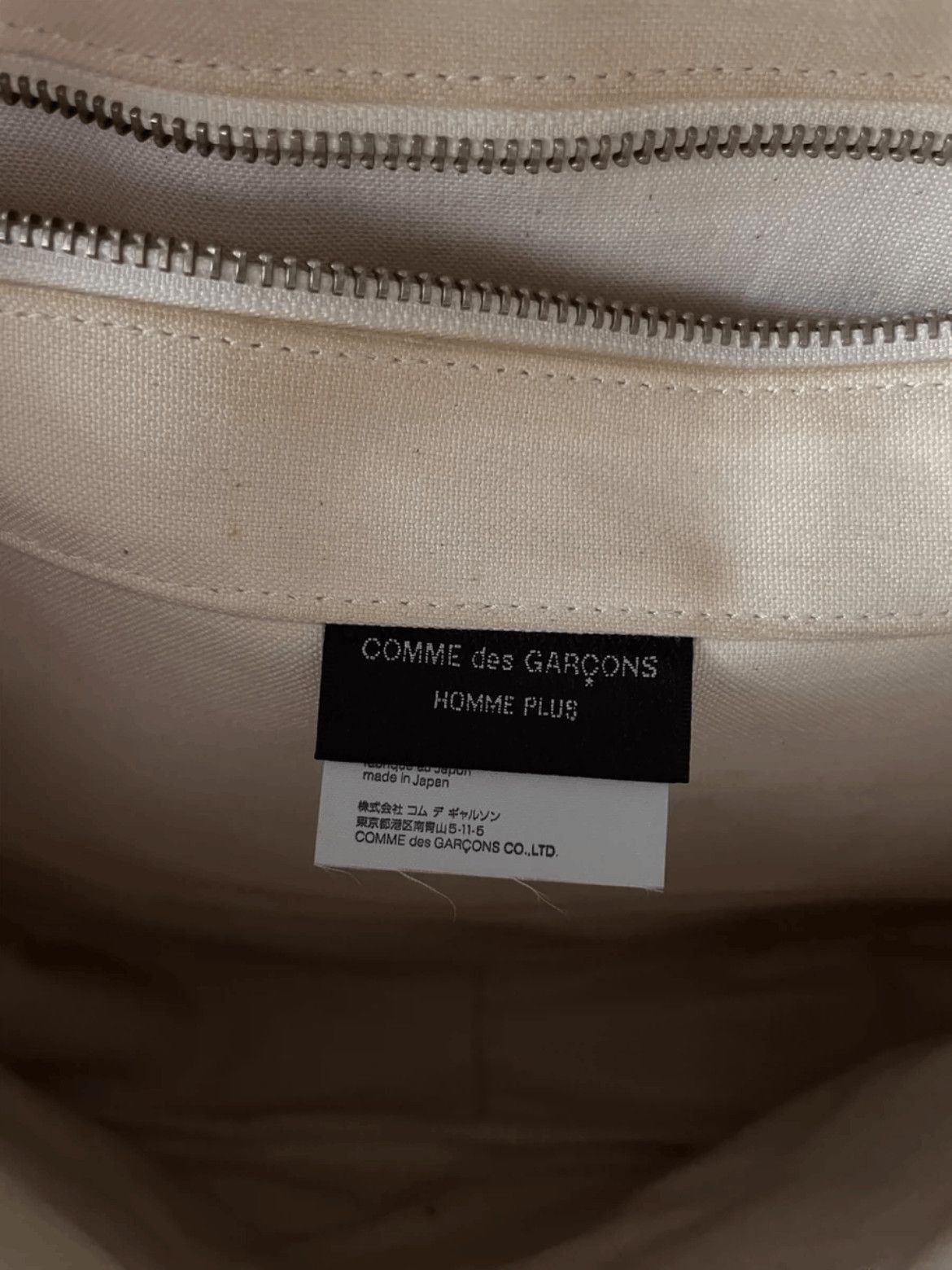 Comme des Garcons Comme Des Garcons Homme Plus Leather Shoulder Bag Size ONE SIZE - 8 Thumbnail