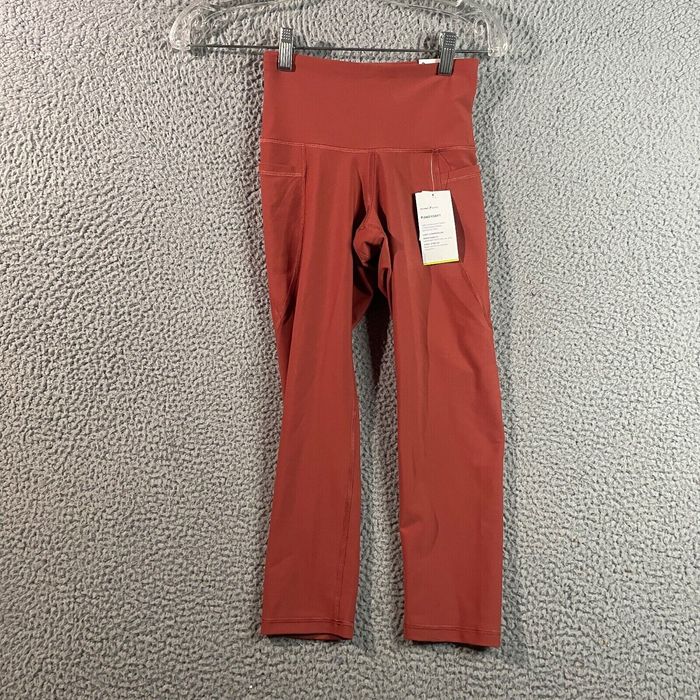 Old Navy Old Navy Leggings Womens Extra Small Orange Elevate Go