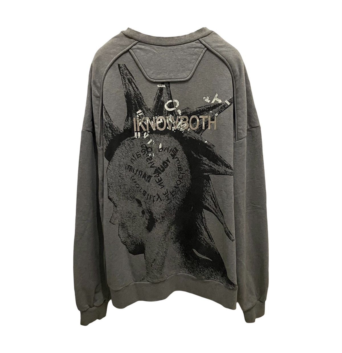 Juun.J JUUN.J OVERSIZED SWEATSHIRT “I KNOW BOTH” Size US M / EU 48-50 / 2 - 1 Thumbnail