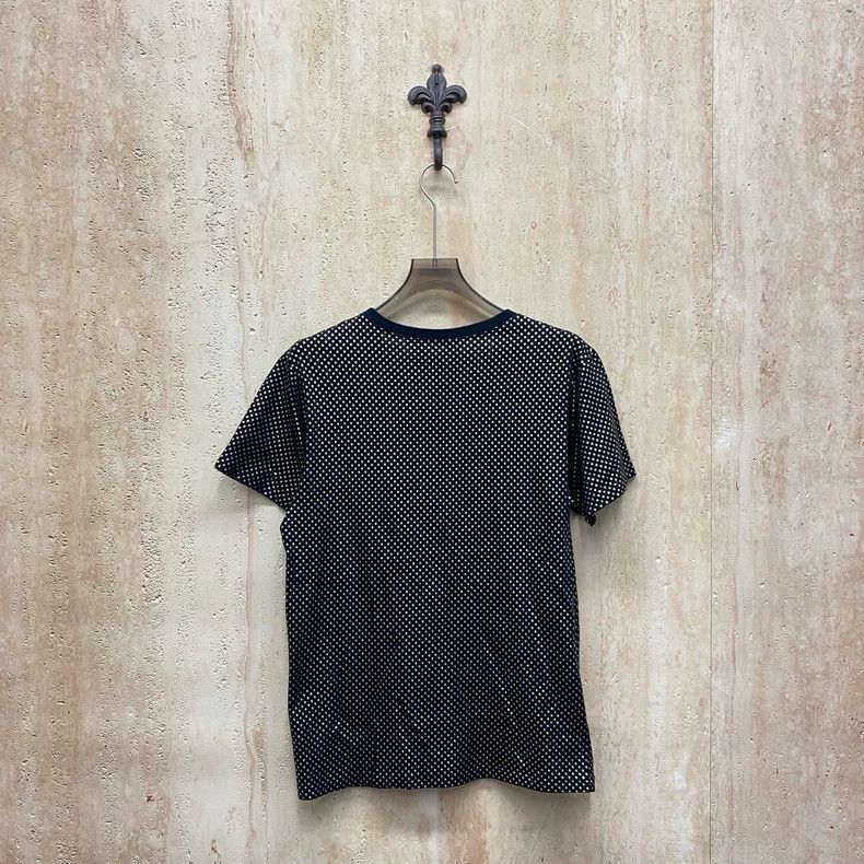 Gucci Gucci Black gold star full print letter logo short sleeve 2 Size S / US 4 / IT 40 - 2 Thumbnail