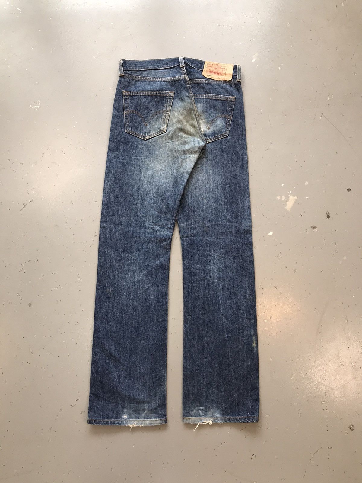 Vintage Levi’s Strauss & co red tab 501 denim