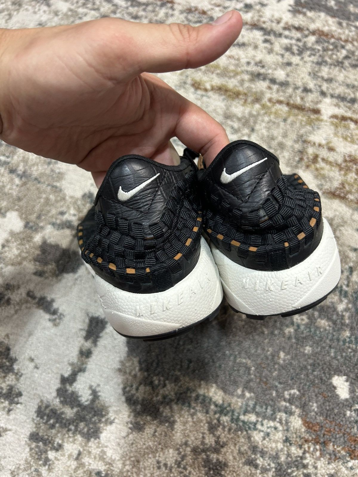 Nike Footscape Woven Black Croc Size US 7.5 / EU 40-41 - 3 Thumbnail