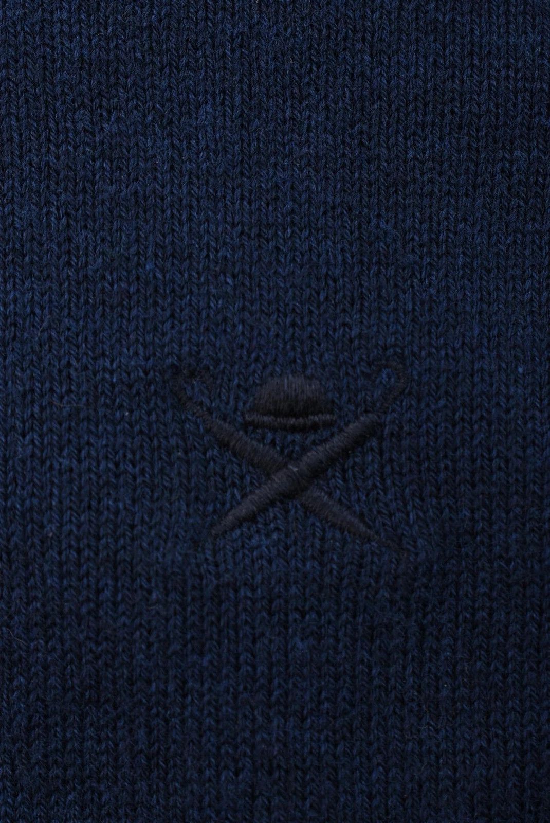 Hackett Hackett London Navy Pima Cotton Crewneck Jumper Size US M / EU 48-50 / 2 - 3 Thumbnail