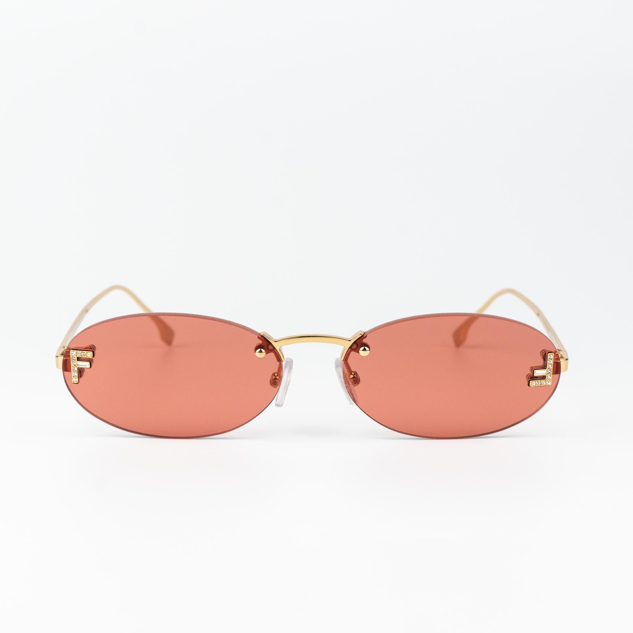 Fendi Fendi FIRST CRYSTAL Women Sunglasses FE4075US 30S BRAND NEW Size ONE SIZE - 2 Thumbnail
