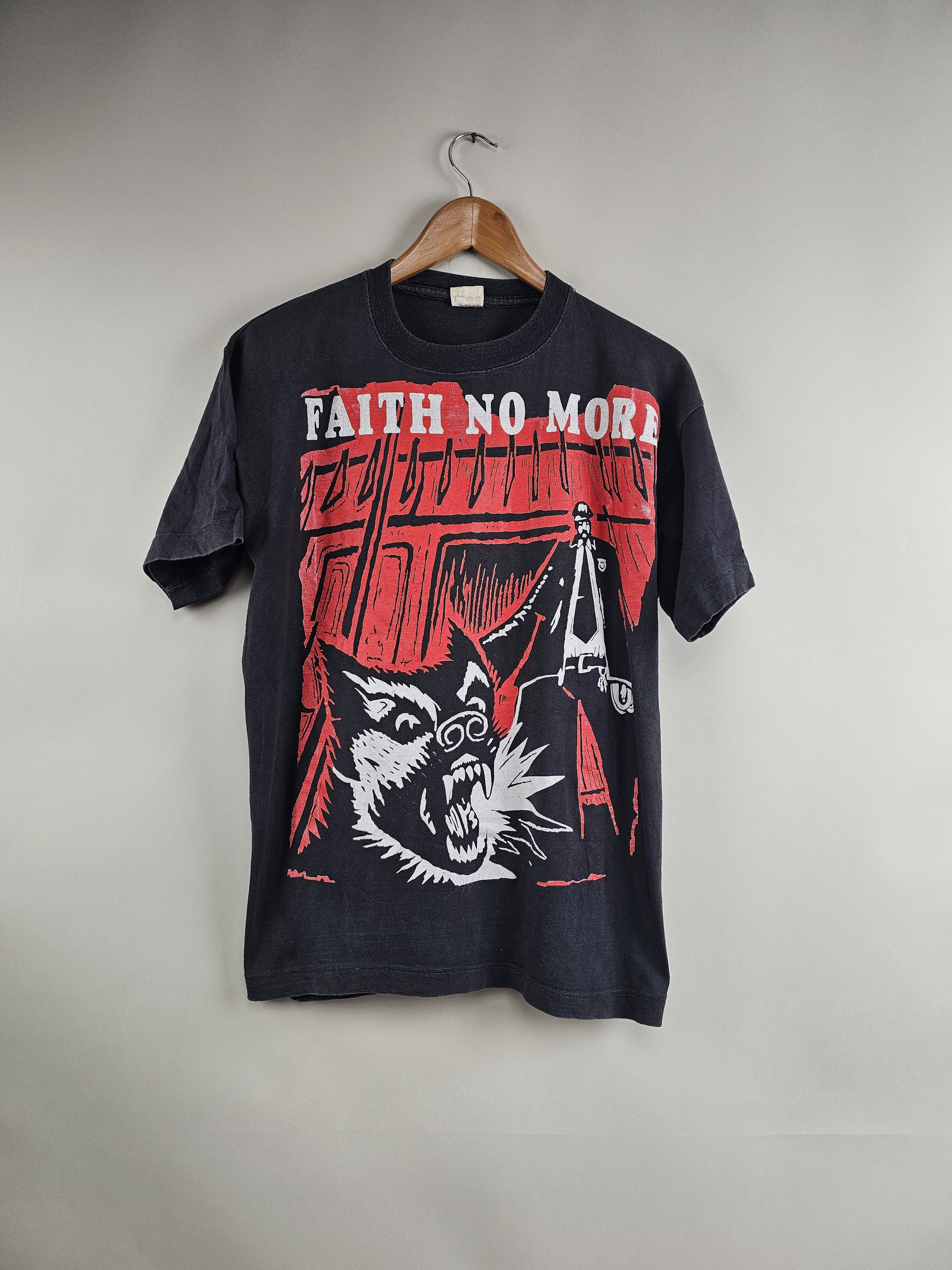 image of Band Tees x Rock Tees 90's Faith No More King For A Day XL 21.5" 27" in Black, Men's