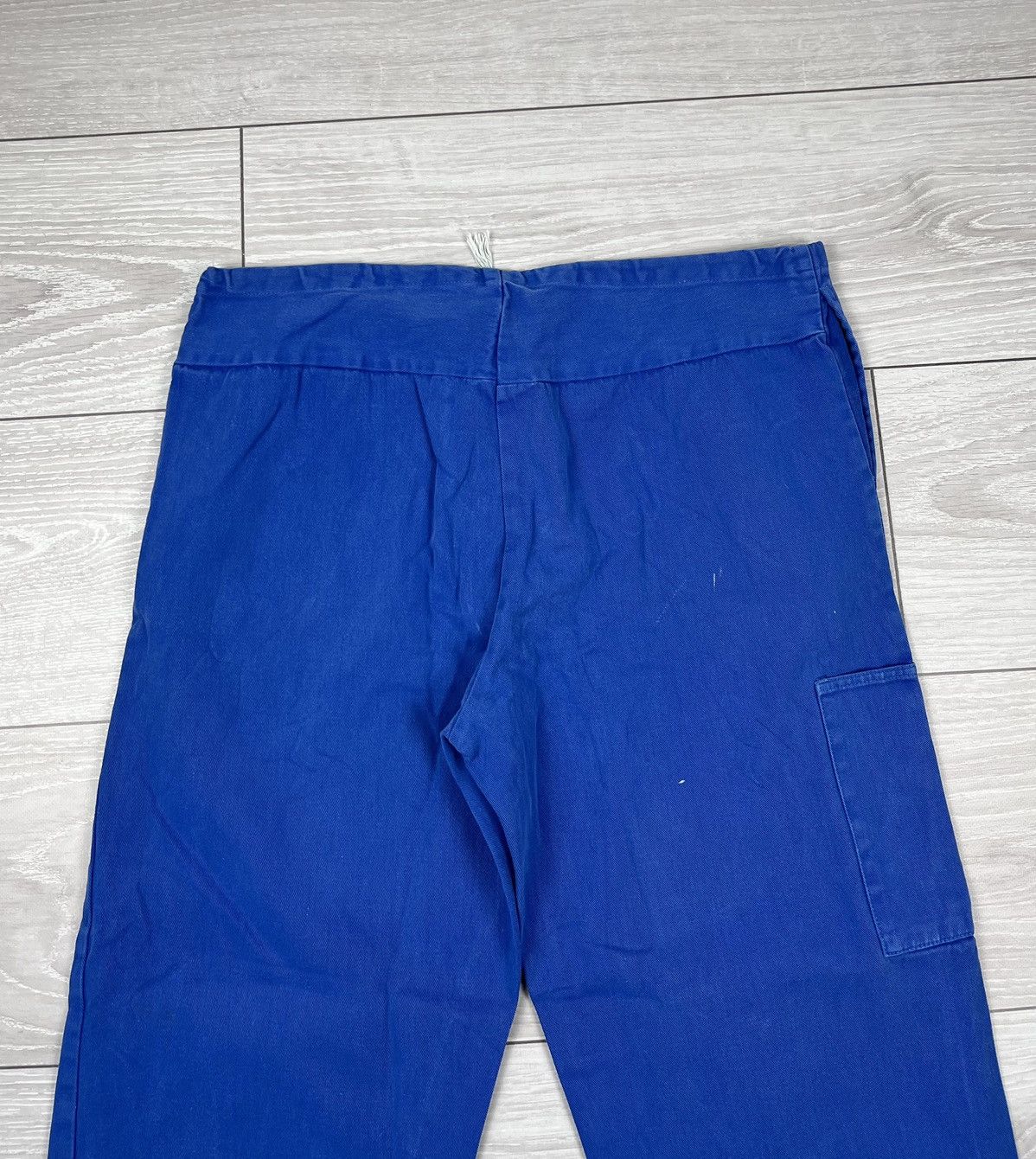 Le Laboureur Le Laboureur Vintage 70s French Blue Work Pants Size US 36 / EU 52 - 10 Thumbnail