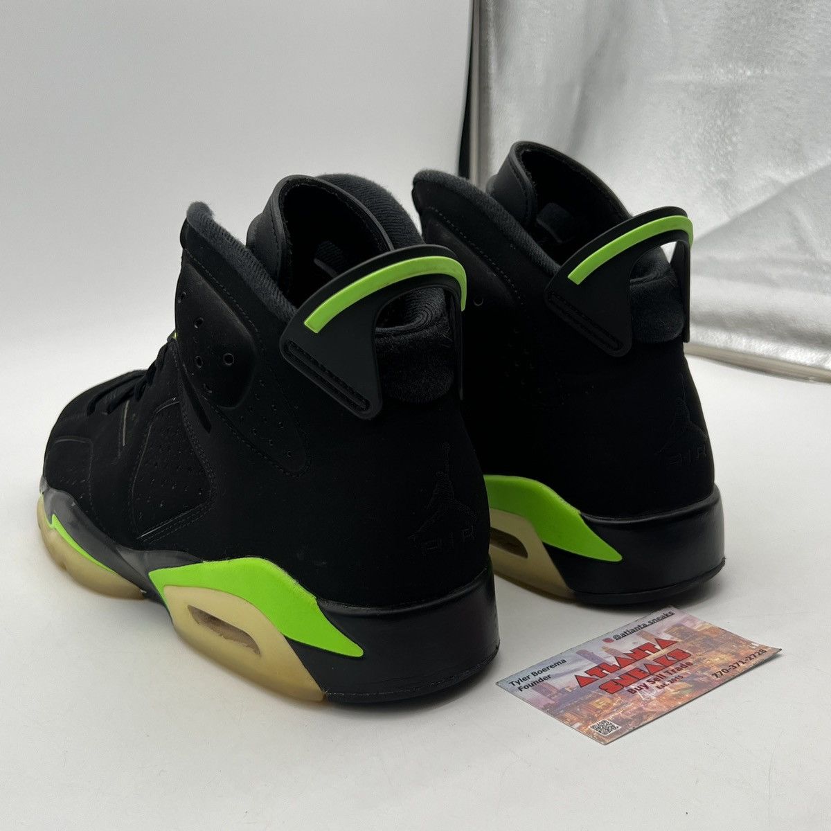Jordan Brand Air Jordan 6 electric green Size US 11 / EU 44 - 4 Thumbnail